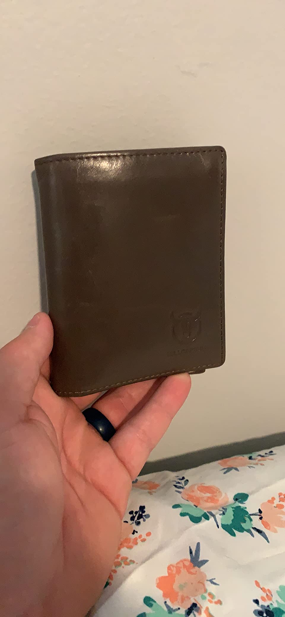 BULLCAPTAIN Large Capacity Genuine Leather Wallet for Men QB-027 customer photo 2