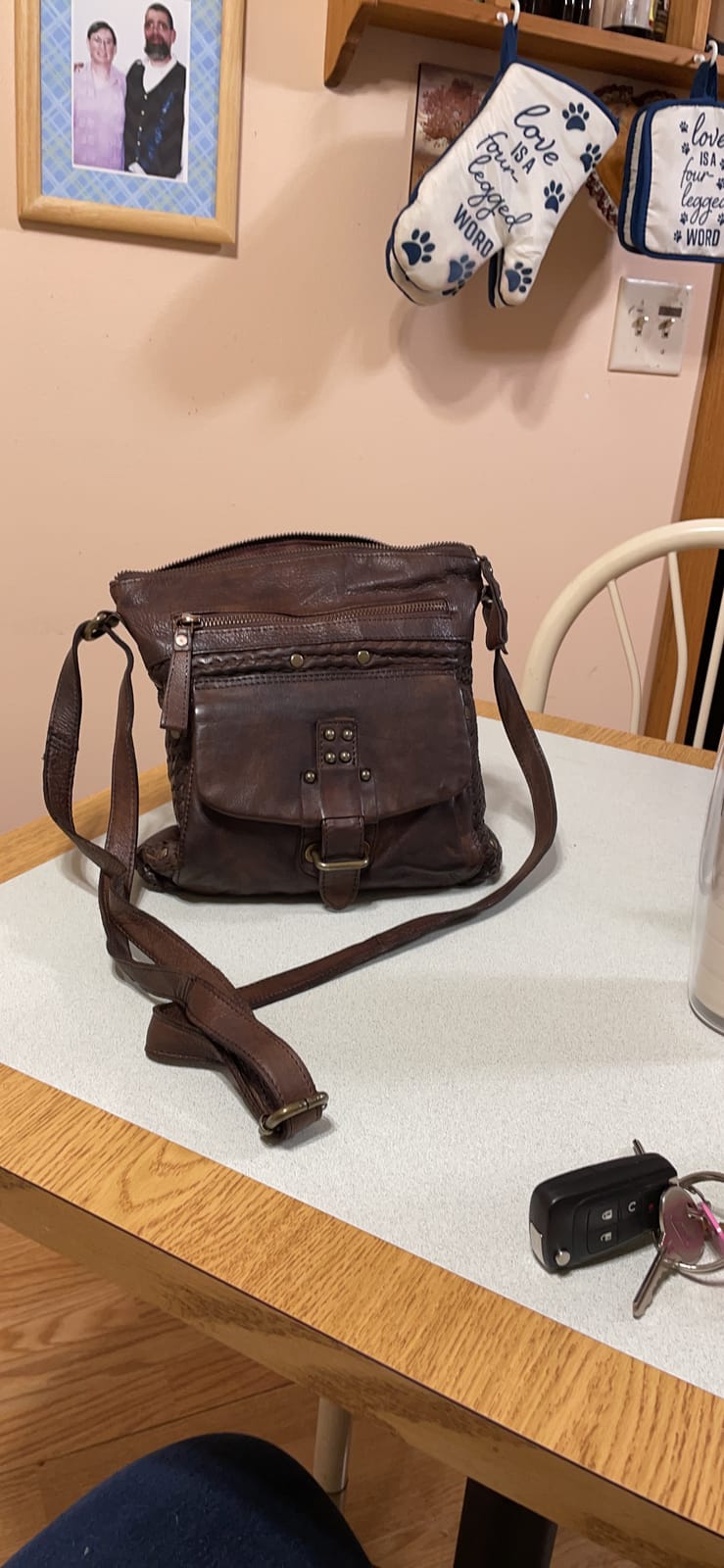 Genuine Leather Crossbody Bag For Women - Medium Cross Body Handbag Purse customer photo 1