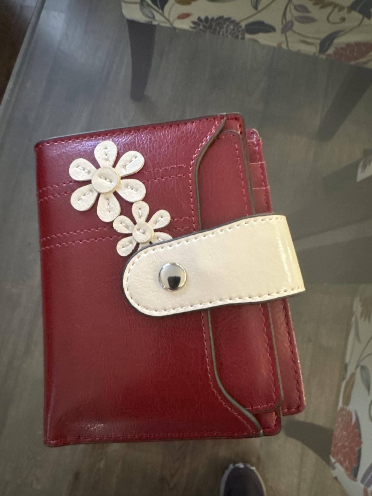BOSTANTEN Leather Womens Wallet Small RFID Blocking Credit Card Holder customer photo 2