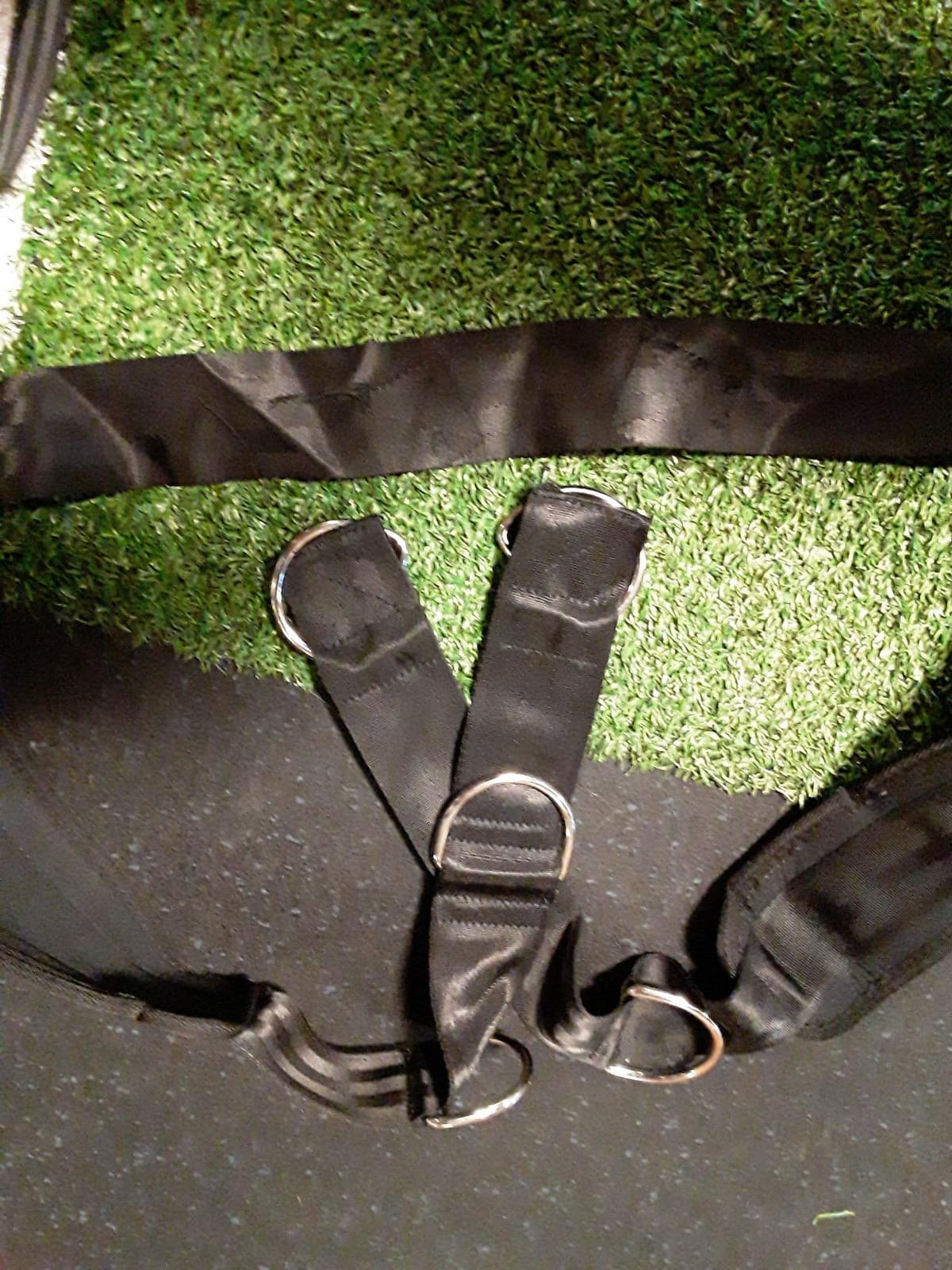 CLISPEED Fitness Sled Harness Workout Harness Exercise with Pull Strap for Resistance Training customer photo 1