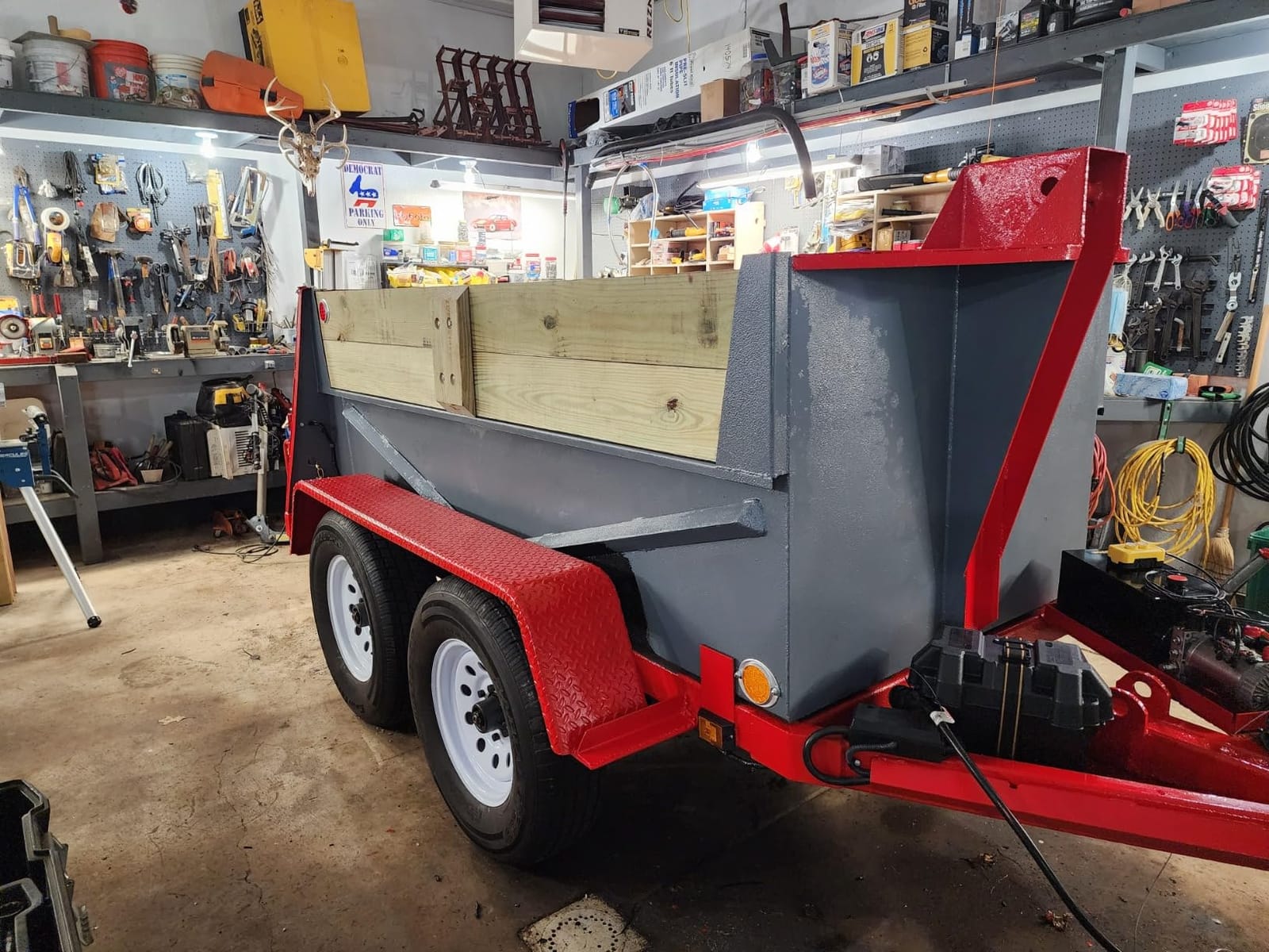 RecPro Steel 14 Gauge Diamond Tread Plate Tandem Axle Trailer Fenders 10