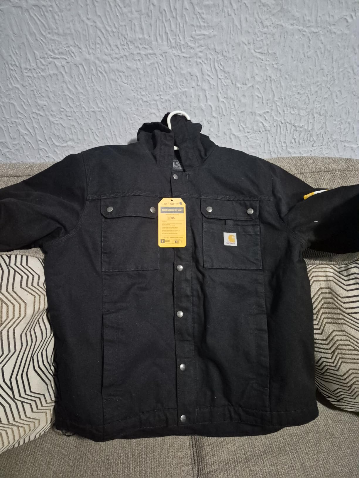 Carhartt Men's Washed Duck Bartlett Jacket customer photo 2