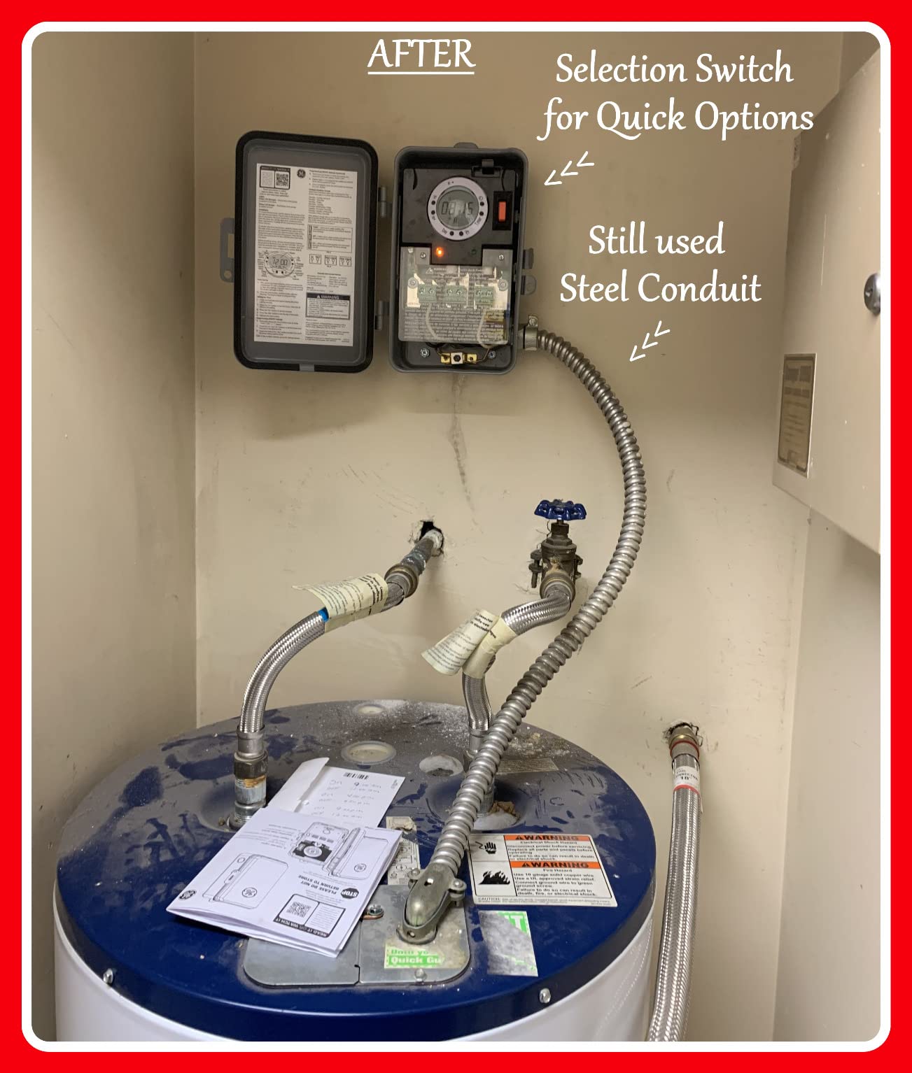 GE Digital Pool Timer Switch, 2HP 4A Load Capacity, Metal Box customer photo 1