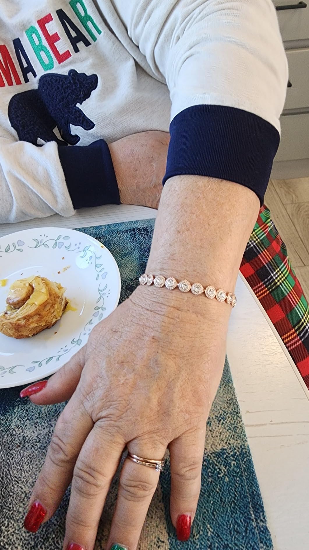 Swarovski Una Angelic Crystal Tennis Bracelet Collection customer photo 1