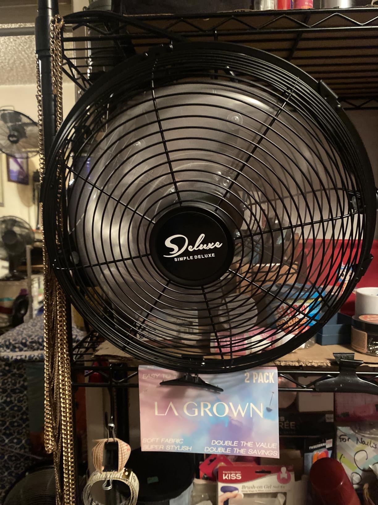 Simple Deluxe 20 Inch 3-Speed High Velocity Heavy Duty Metal Industrial Floor Fan for Warehouse, Workshop, Factory and Basement, Black, 1 Pack customer photo 2