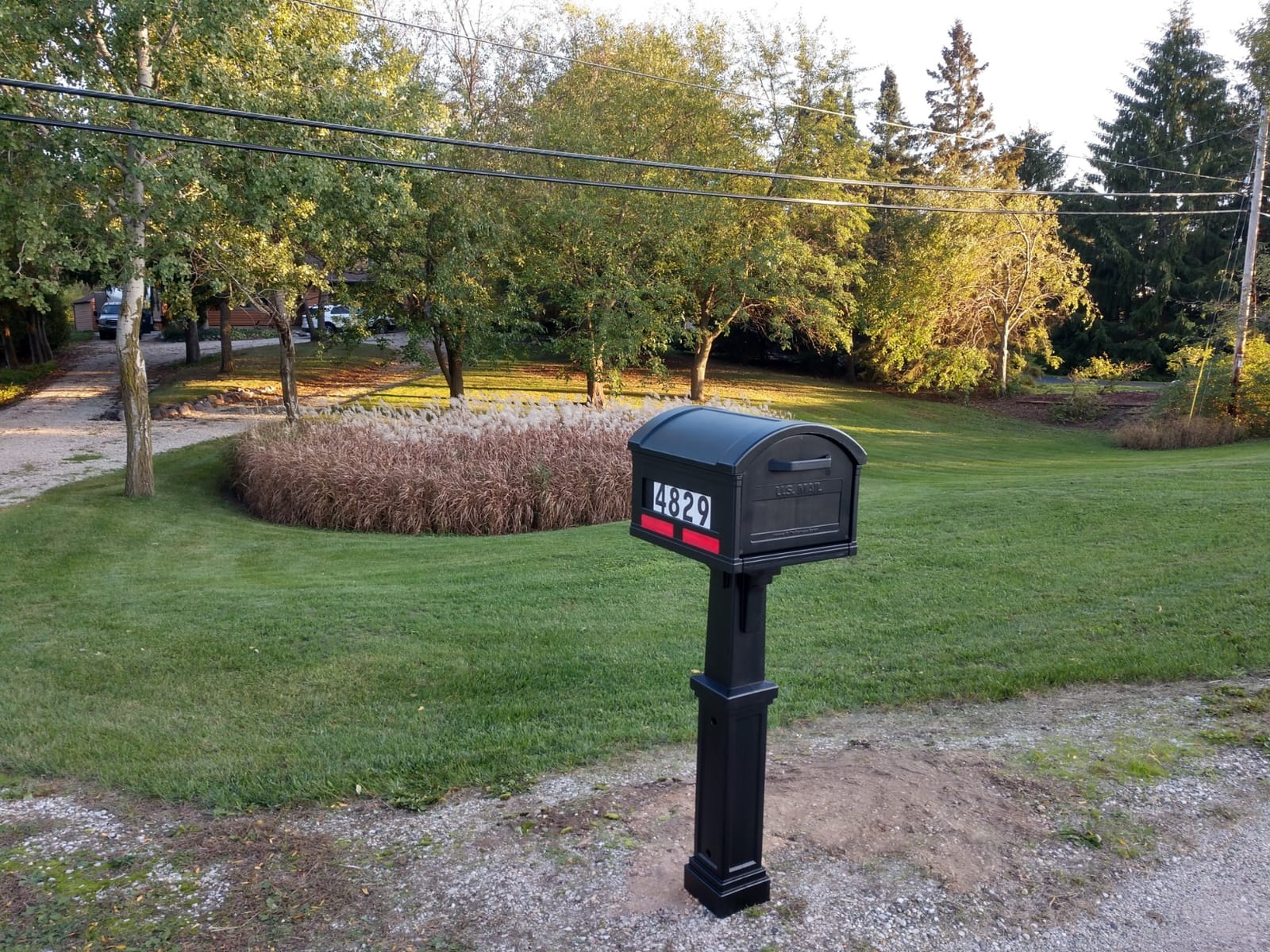 Gibraltar Mailboxes GHC40M01 Grand Haven Decorative Package Mailbox, Mocha customer photo 1