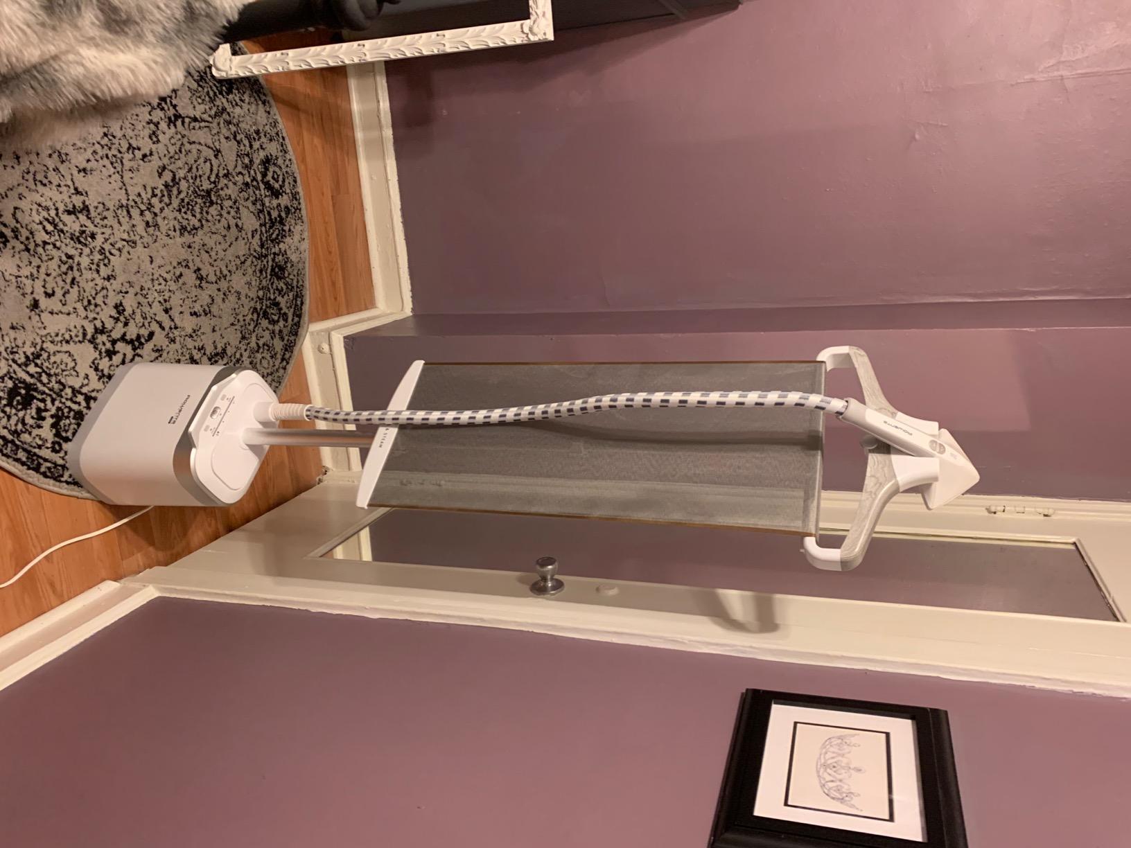 Rowenta Professional Full Size Steamer for Clothes with Screen 65 Inches 1.3 Liter Capacity 1700 Watts Ironing, Fabric Steamer, Garment Steamer, Adjustable IS8440 customer photo 1