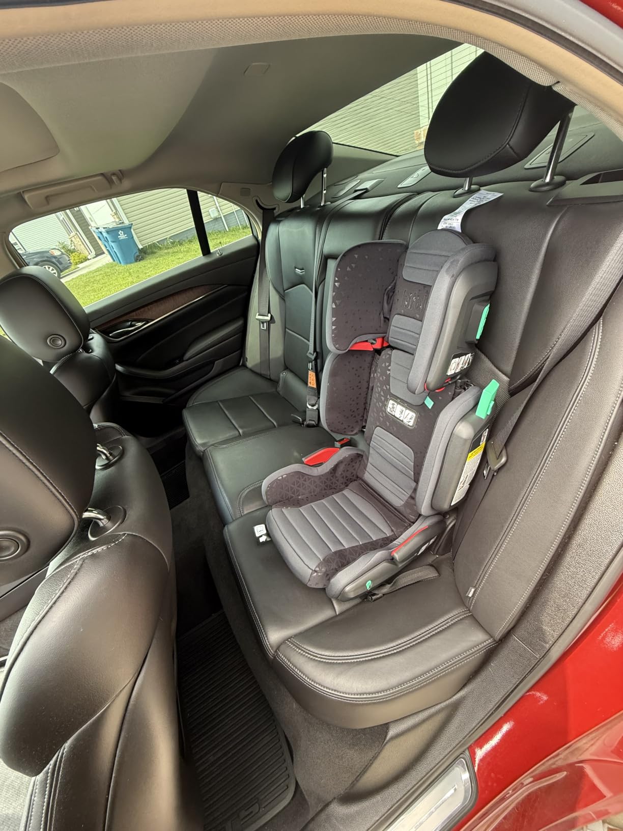Mifold Hifold Adjustable Kids High Back Booster Car Seat with Strap – Slate Grey customer photo 1