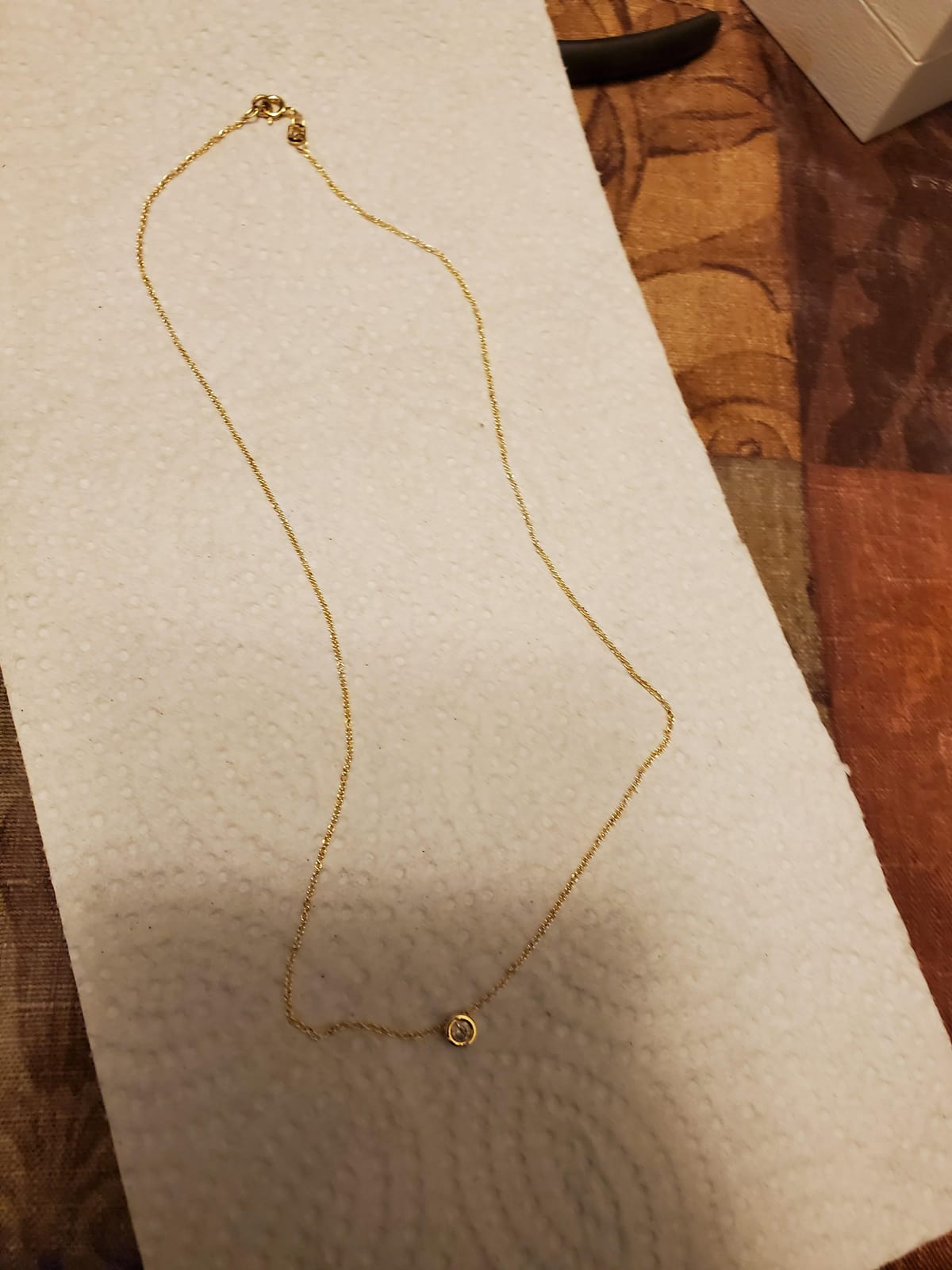 Kooljewelry Womens Chain Elegant - 14k Gold Filled Cable Chain Necklace customer photo 1