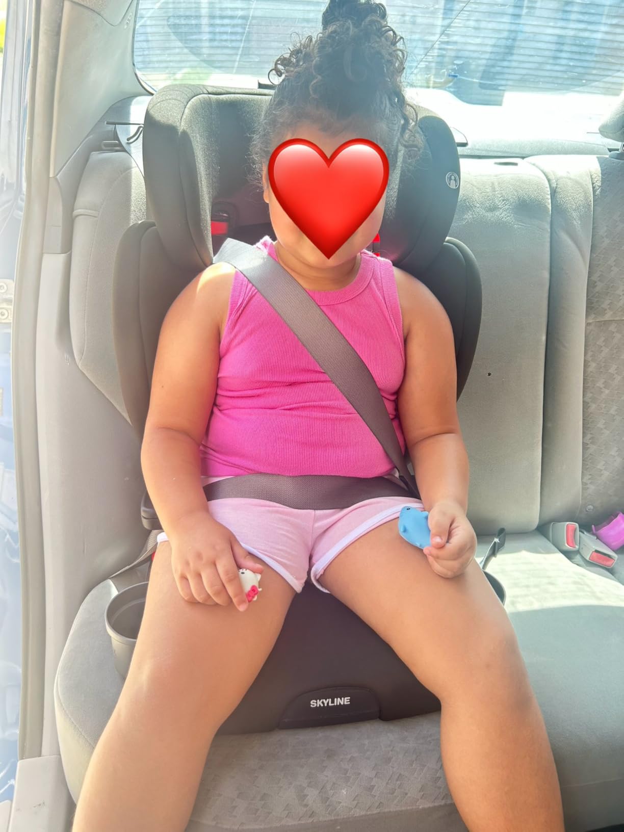 Britax Skyline 2-Stage Belt-Positioning Booster Car Seat, Dusk - Highback and Backless Seat customer photo 1