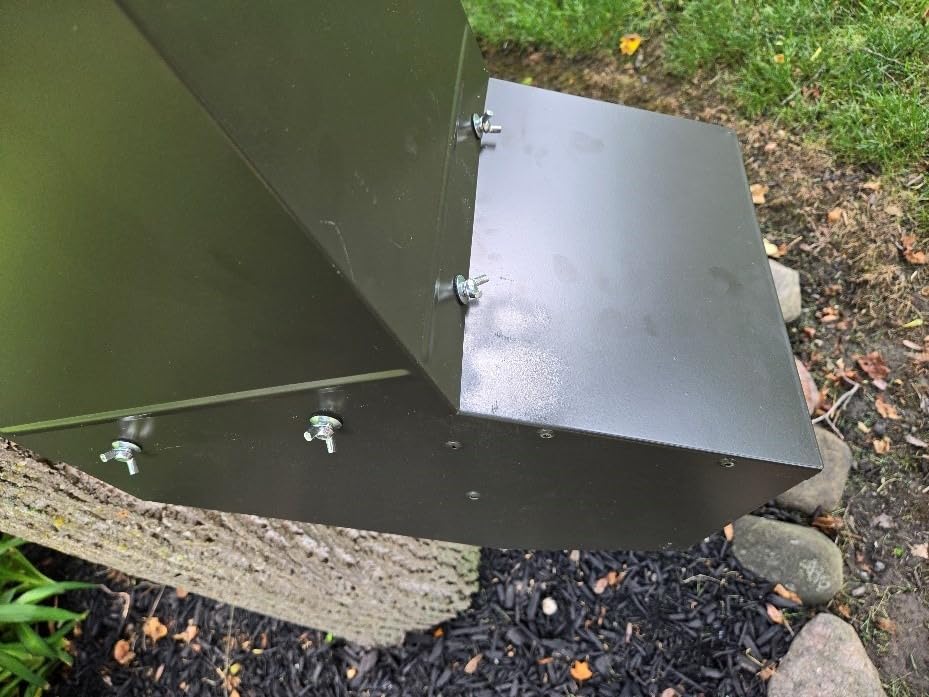 ASF All Seasons Feeders - EZ Block Deer, Wildlife and Farm Animal Feeder - Holds Salt, Mineral, Wormer & Other Standard Feed Supplement Blocks customer photo 2