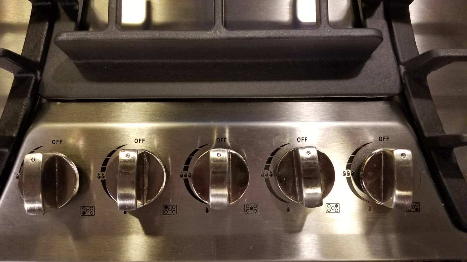 30 Inch Gas Cooktop - Dual Fuel Sealed 5 Burners Built-In Stainless Steel Hob DK257-A03 customer photo 2