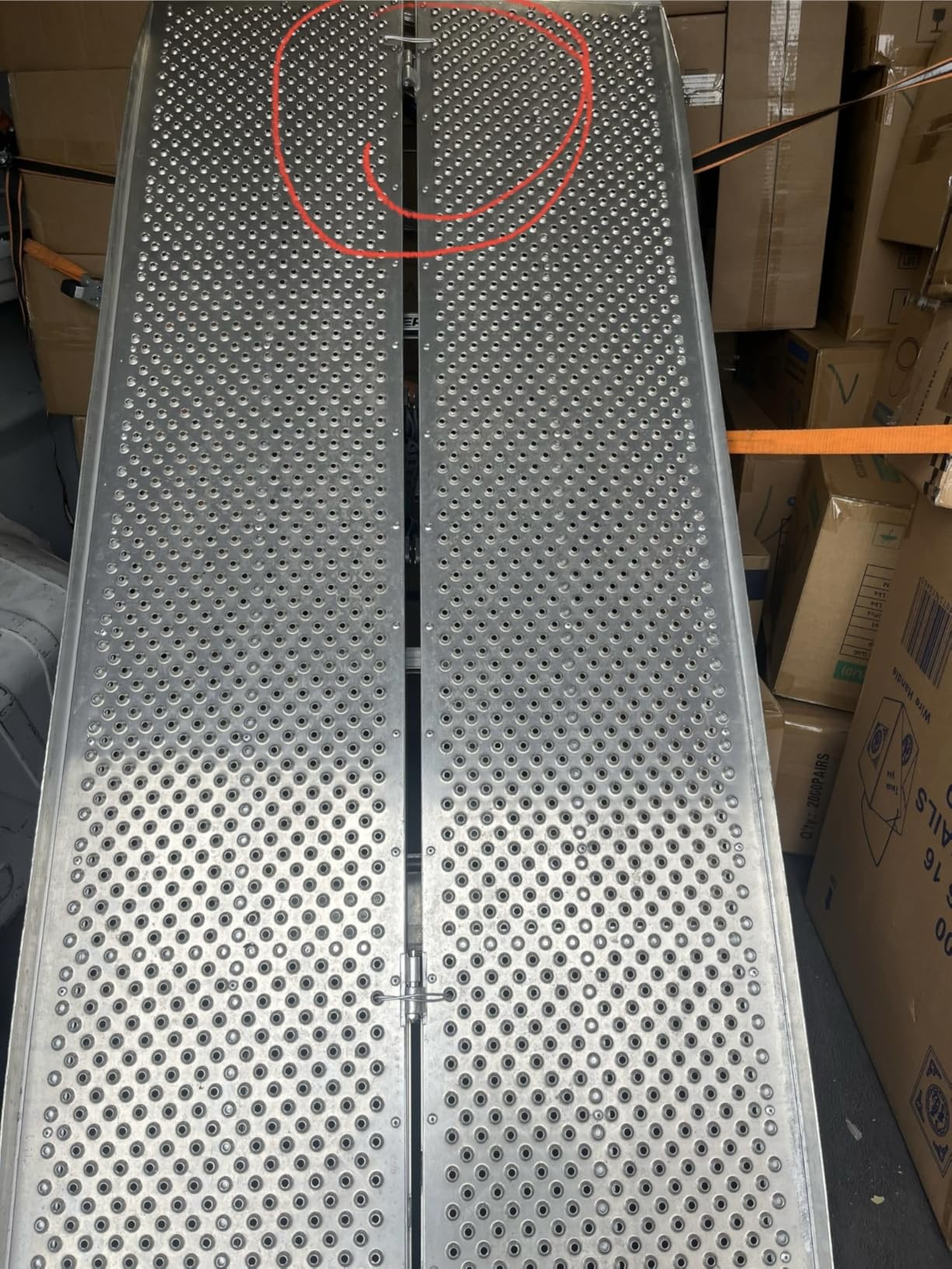 5' Wheelchair Ramp, Lightweight (23 lb), for Scooter, 800 lb, Silver Spring customer photo 2