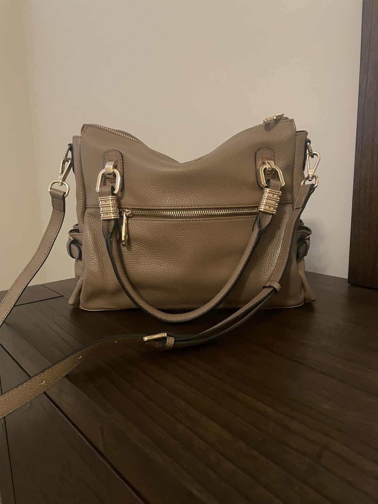 Kattee Women's Leather Purses and Handbags Satchel Tote Shoulder Bag customer photo 1