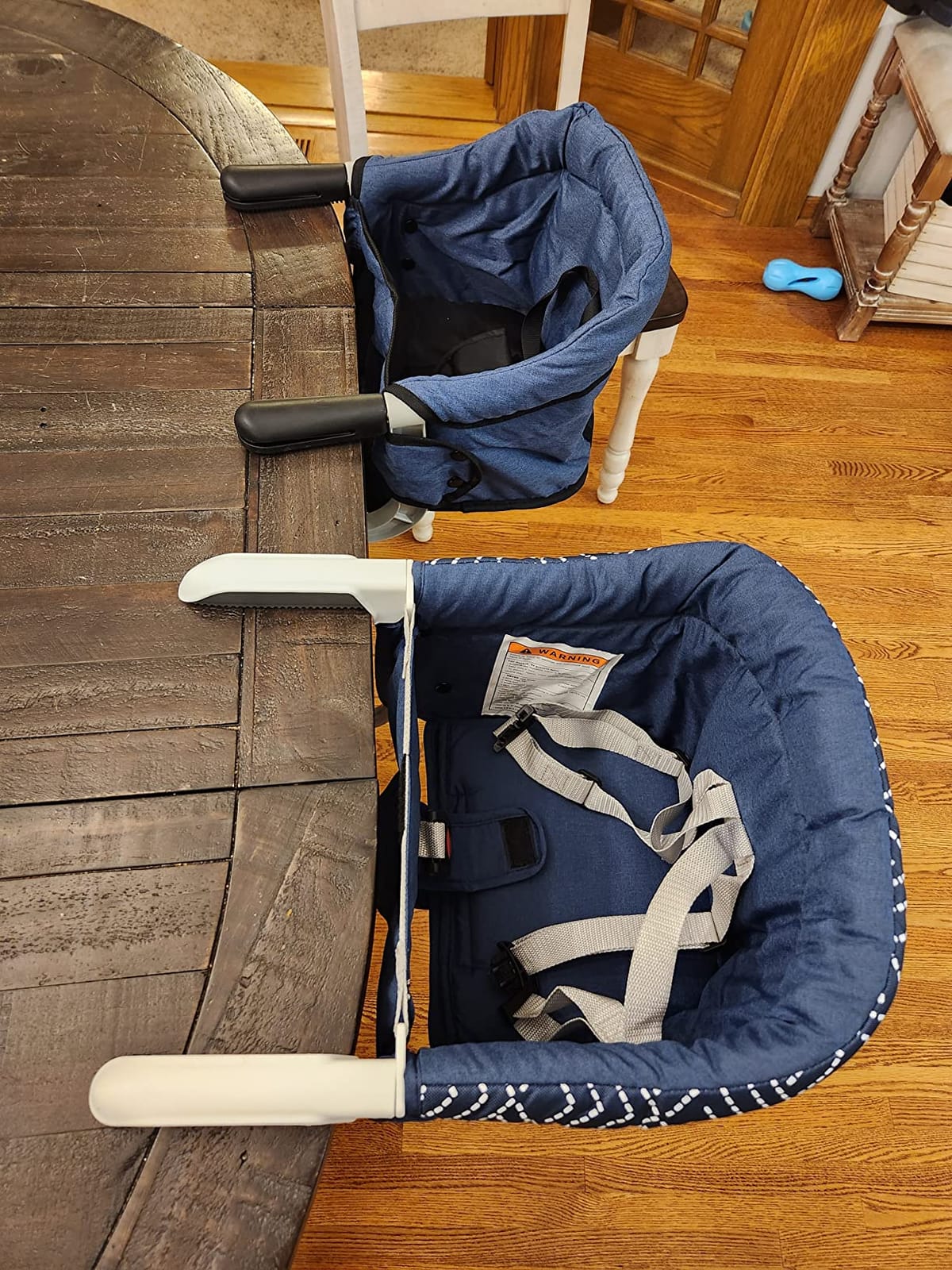 MTWML Hook On High Chair with Tray, Clip On Seat Attaches to Table for Baby customer photo 2