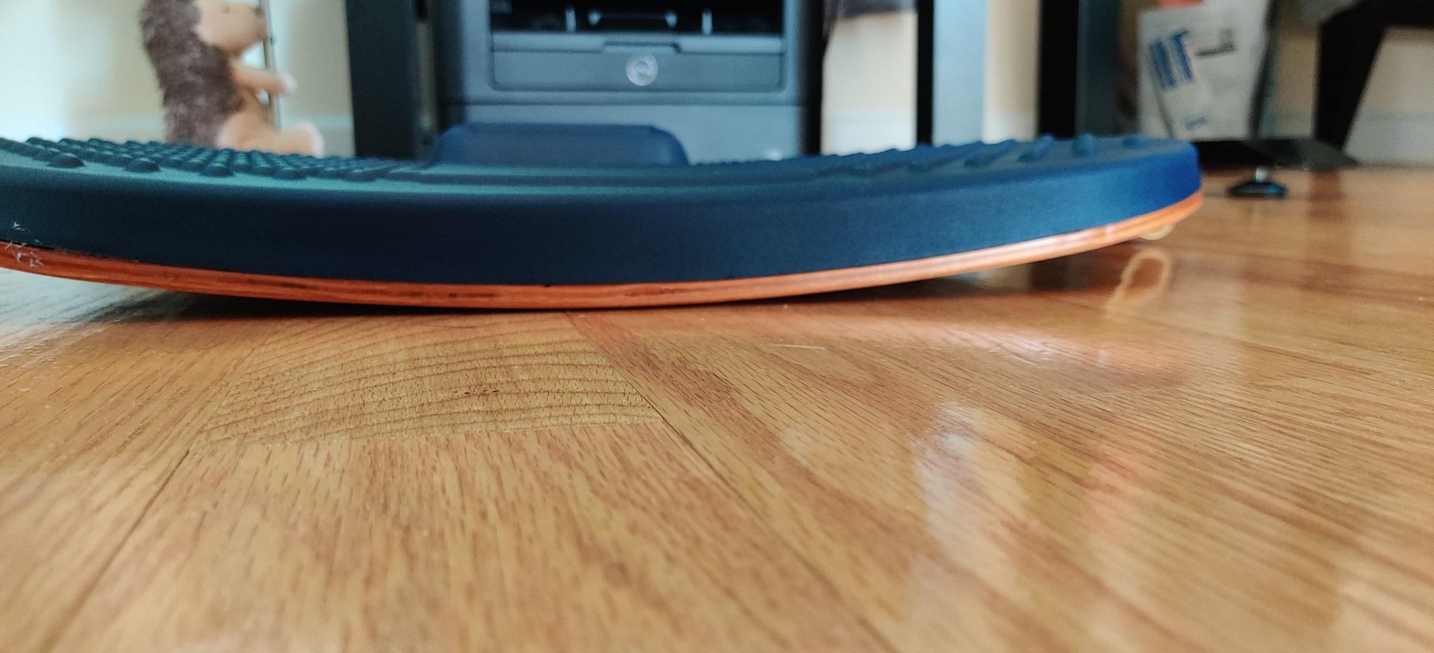 FEZIBO Standing Desk Mat with Anti Fatigue Bar customer photo 1
