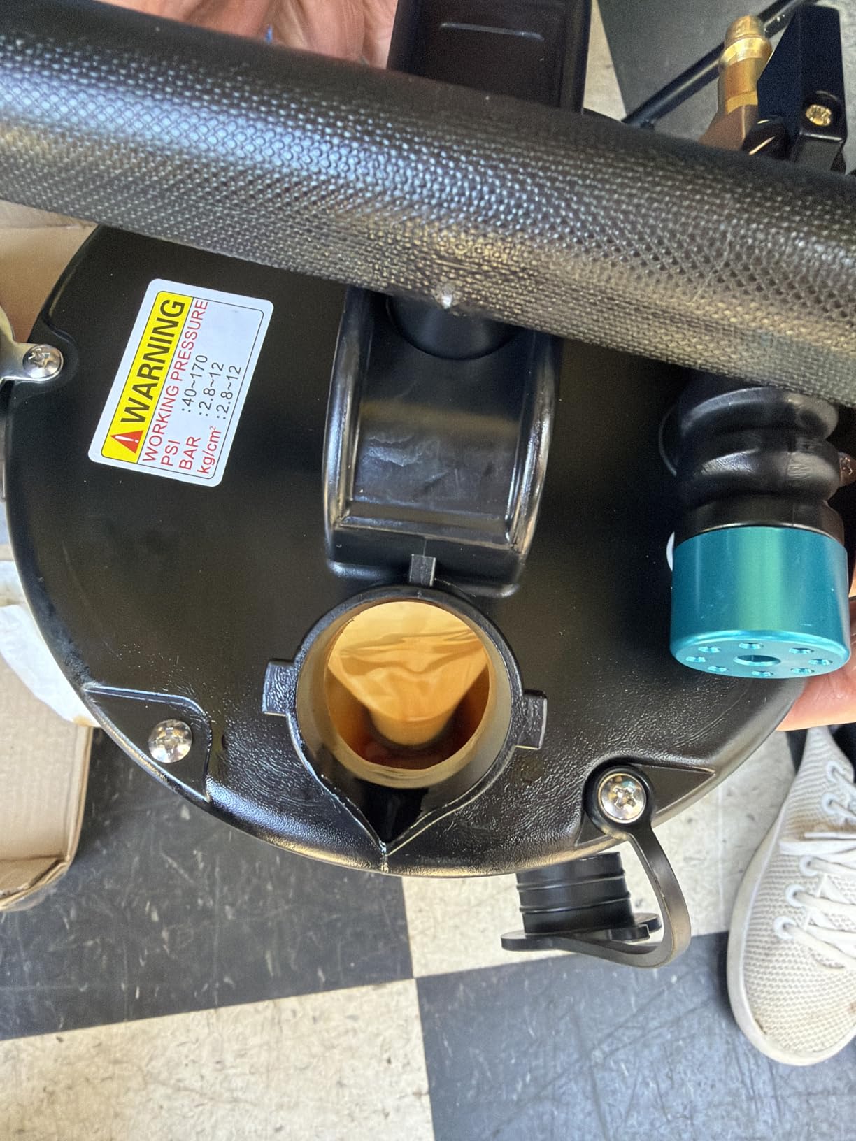 FOUR UNCLES 6.5L Pneumatic/Manual Oil Extractor Pump customer photo 2