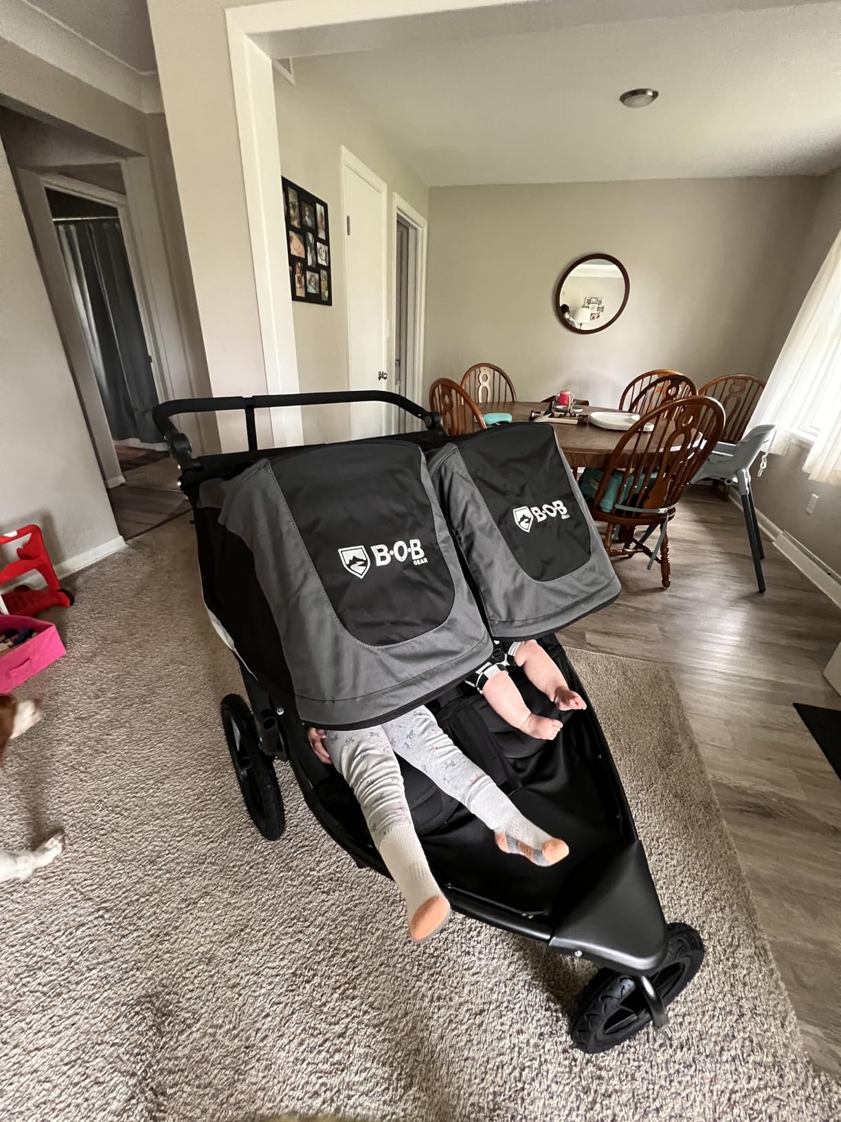 BOB Gear Revolution Flex 3.0 Duallie Jogging Stroller — Graphite Black customer photo 1