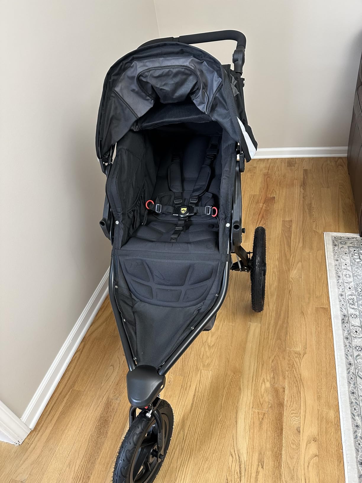 BOB Gear Revolution Flex 3.0 Duallie Jogging Stroller — Graphite Black customer photo 2