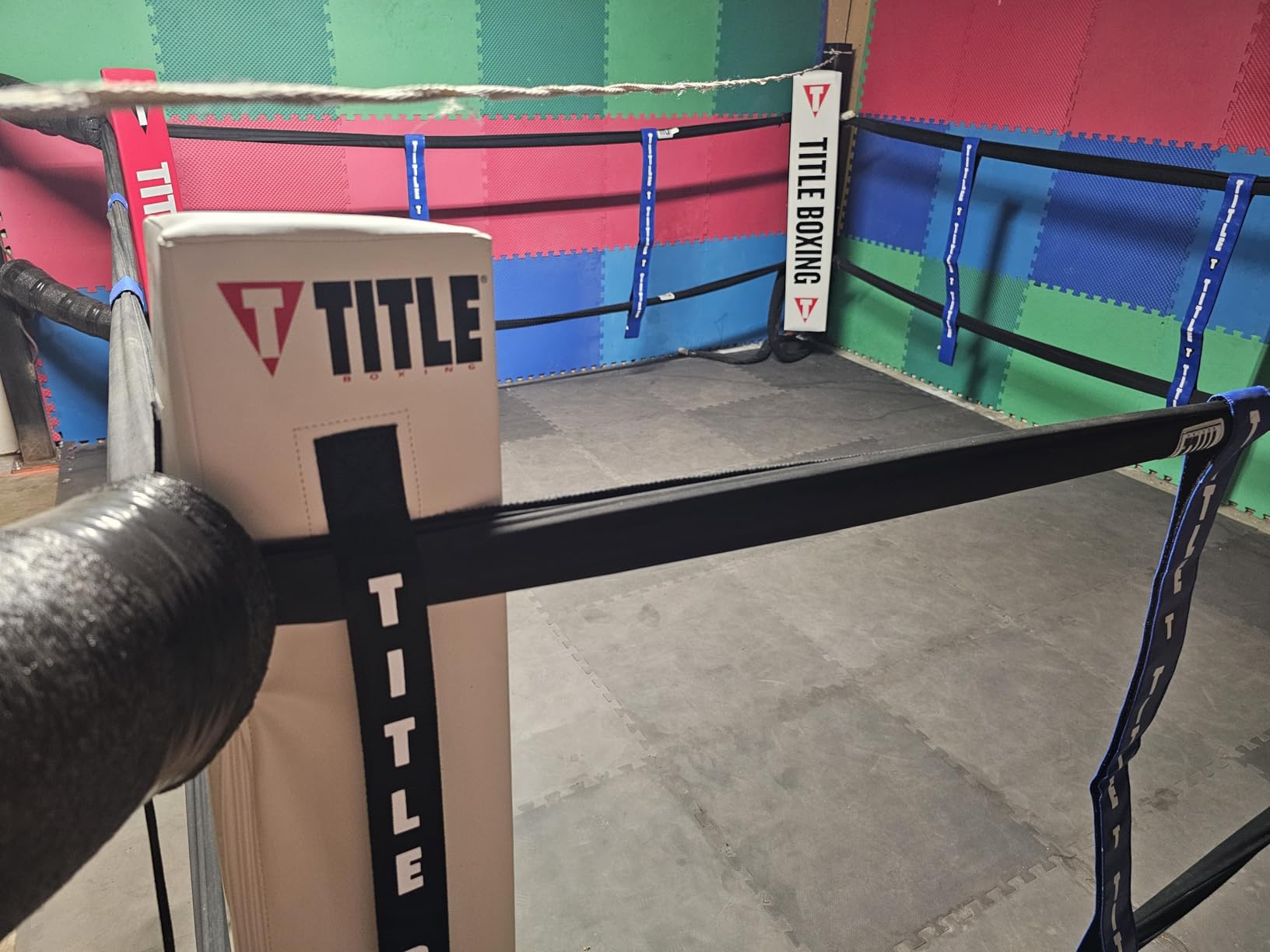 Title Boxing Pro Corner Cushions V3P – Set of 4 - Boxing Ring, Boxing Ring Accessories, Boxing Corner Cushions, Boxing Corner Pad, Boxing Ring Corner Cushion customer photo 1