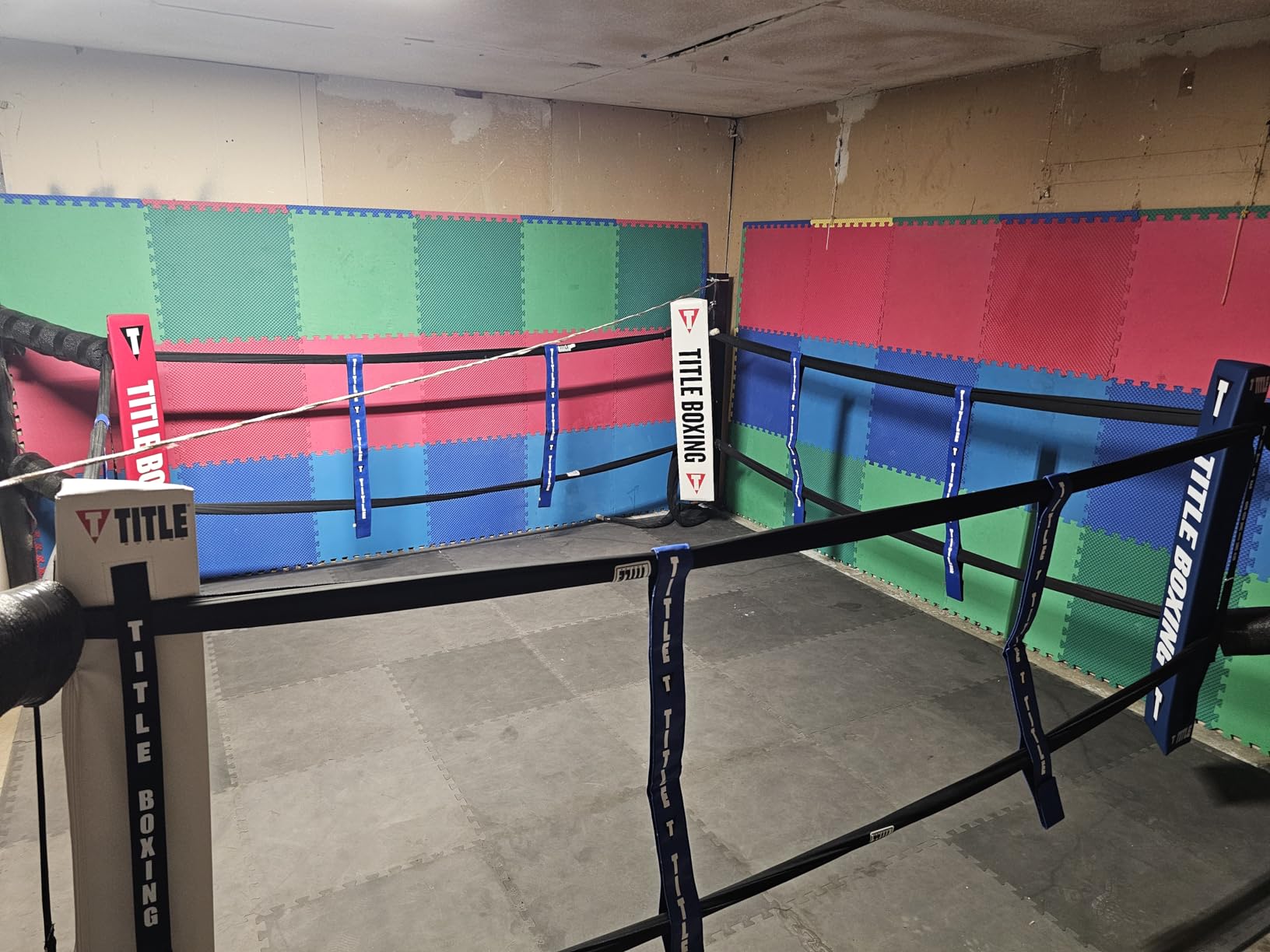 Title Boxing Pro Corner Cushions V3P – Set of 4 - Boxing Ring, Boxing Ring Accessories, Boxing Corner Cushions, Boxing Corner Pad, Boxing Ring Corner Cushion customer photo 2