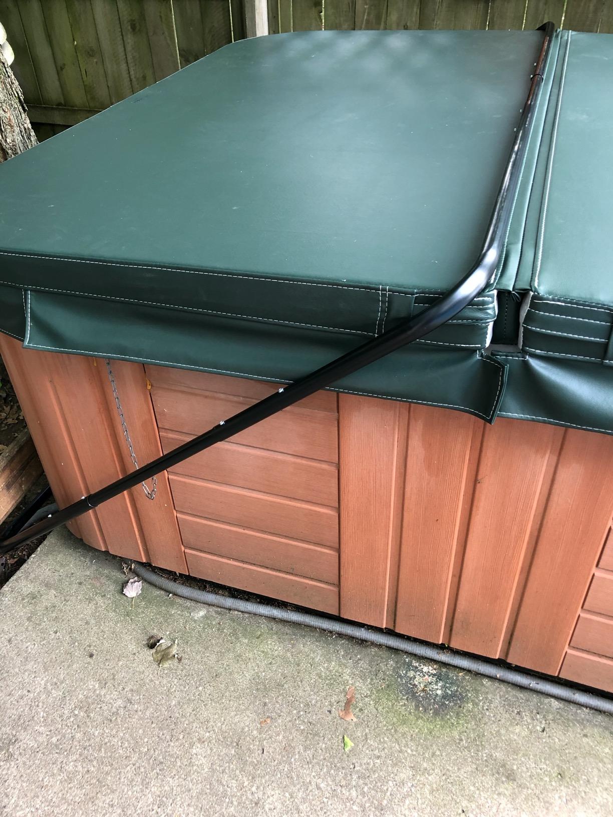 Puri Tech Cover Lifts Fold Bottom or Deck Mount Spa & Hot Tub Cover Lift Removal customer photo 2