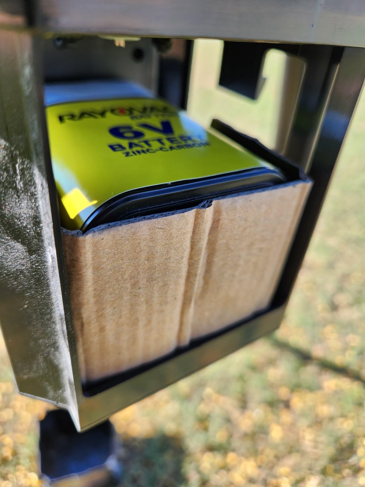 American Hunter 30 Gal Nesting Hopper | Hunting Durable Lightweight 3 Legged Game Feeder with XDE-Pro Automatic Delivery System customer photo 2