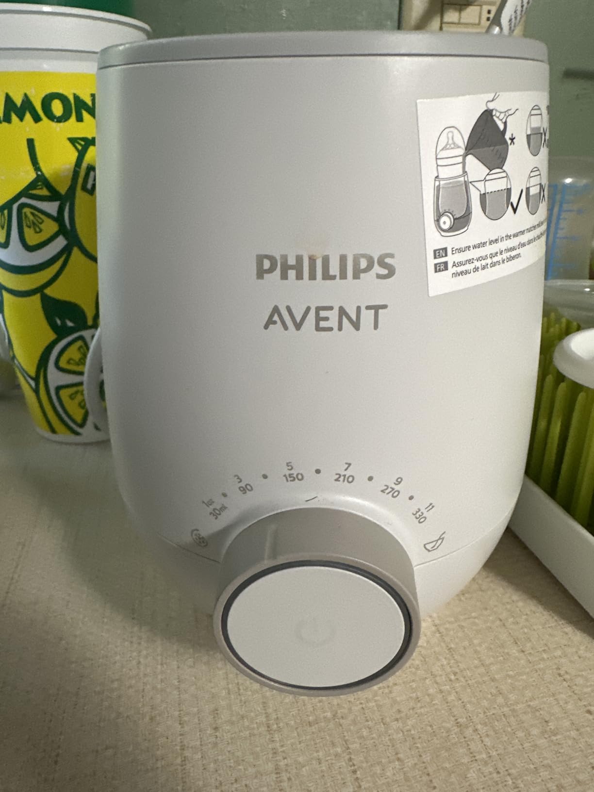 Philips Avent Premium Fast Bottle Warmer with Smart Temperature Control customer photo 2