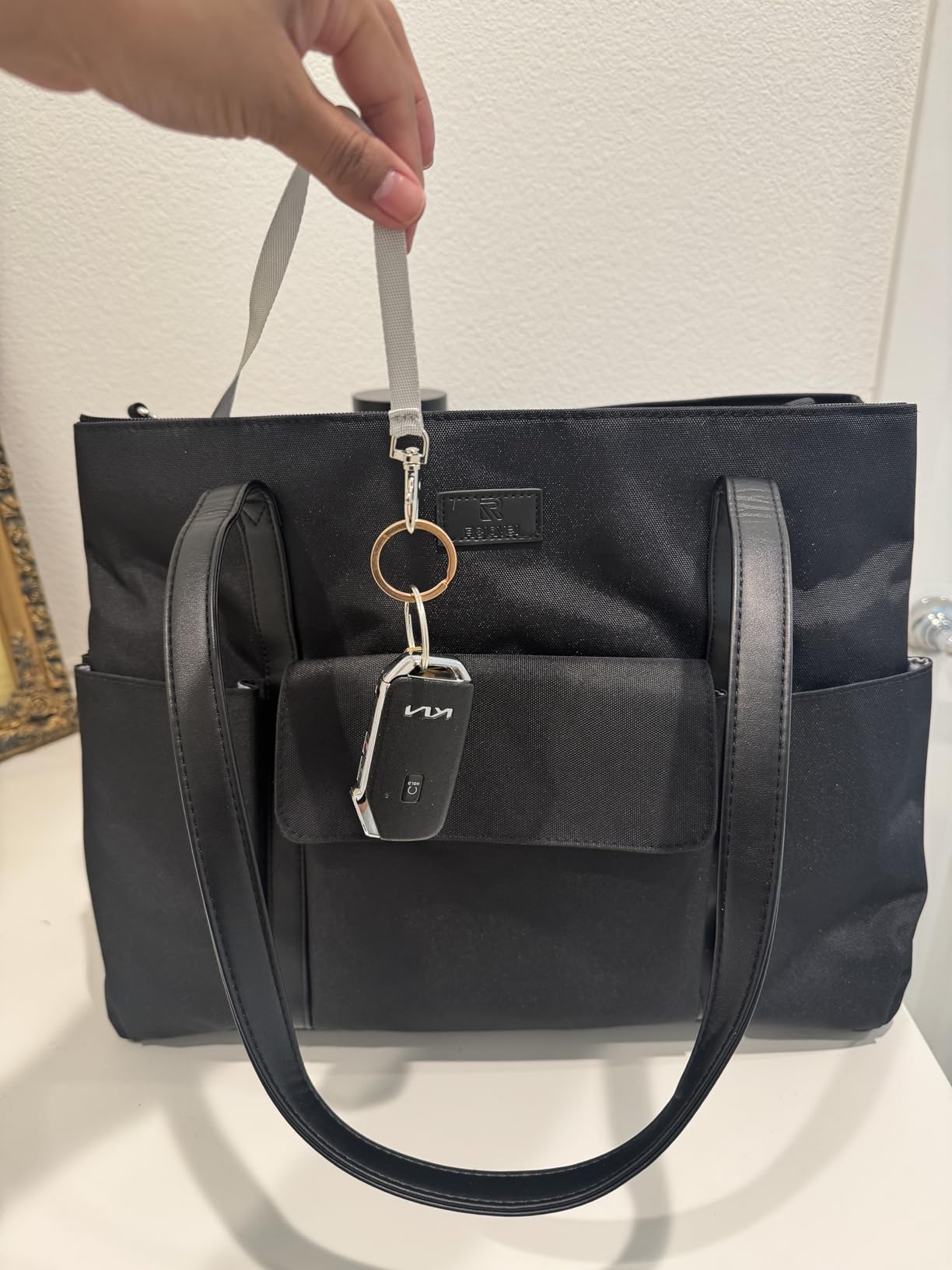 TANTO Laptop Tote Bag for Women 17.3 In, Travel Computer Bag with USB Port customer photo 1