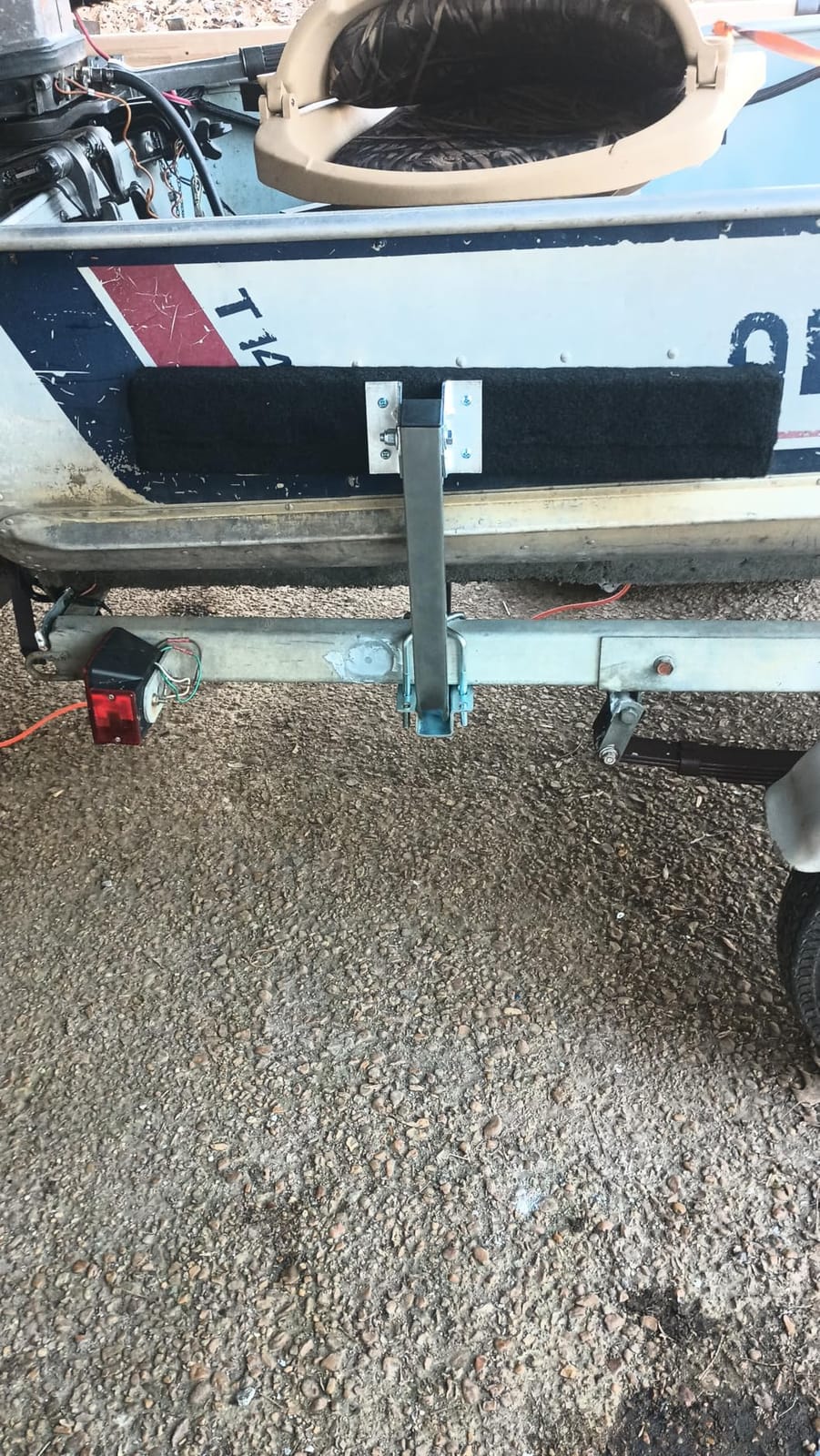 ECOTRIC Boat Trailer Guide 2 Foot Bunk Board Guide-On Rails Galvanized customer photo 1