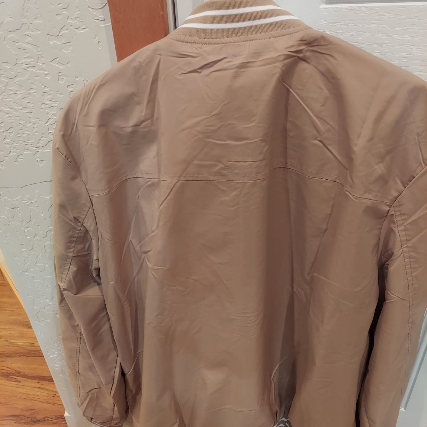 TACVASEN Mens Jacket Bomber Lightweight Windproof Coat for Daily Wear customer photo 2