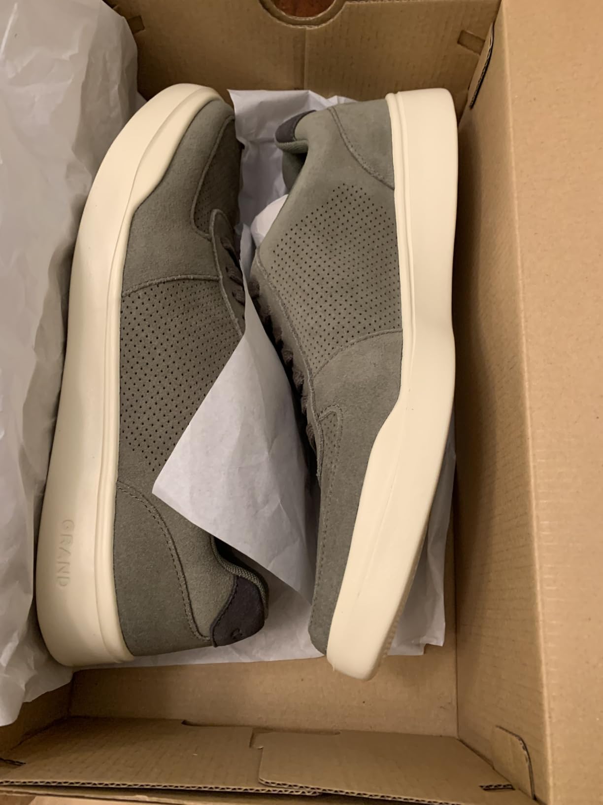 Cole Haan Men's Grand Crosscourt Perforated Sneaker customer photo 2