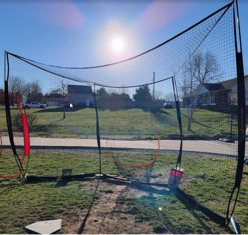 Soccer Rebounder Net 6x12 Feet Practice Soccer Training Equipment | Portable, Easy Assembly, Steel Frame | Perfect for Practicing Backyard Volley, Solo Training,Kickback, Passing, Pitchback customer photo 2