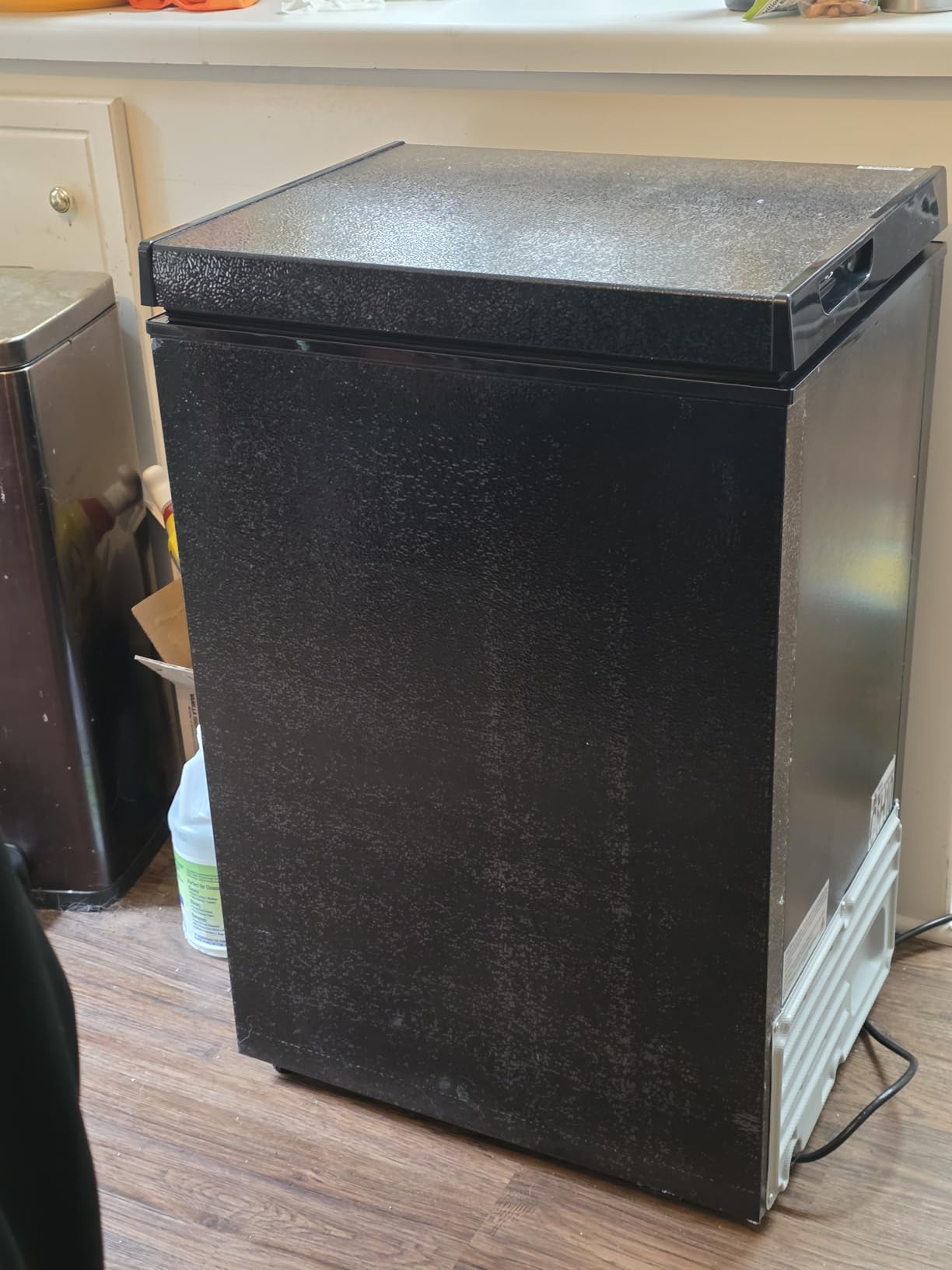 Kismile 7.0 Cubic Feet Chest Freezer, Deep Freezer for Home, Black customer photo 2