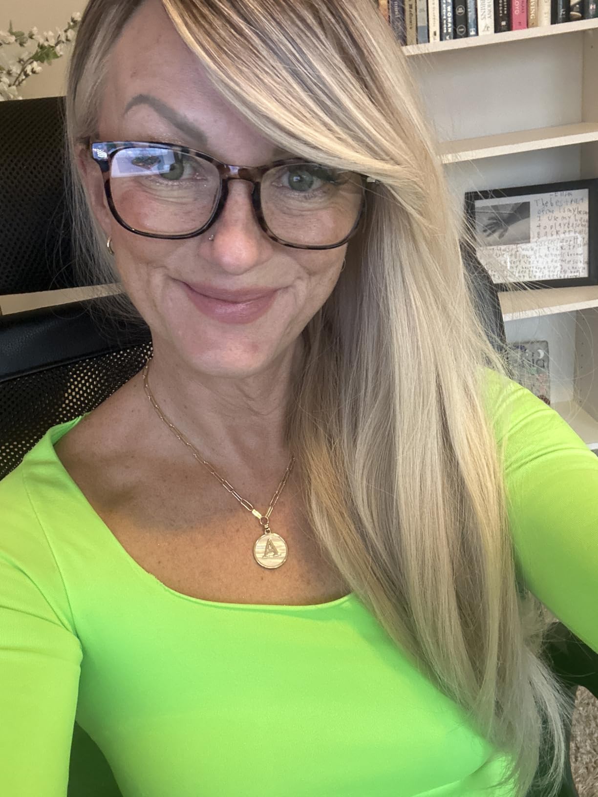 CCVOO Reading Glasses for Women with Blue Light Filter customer photo 2