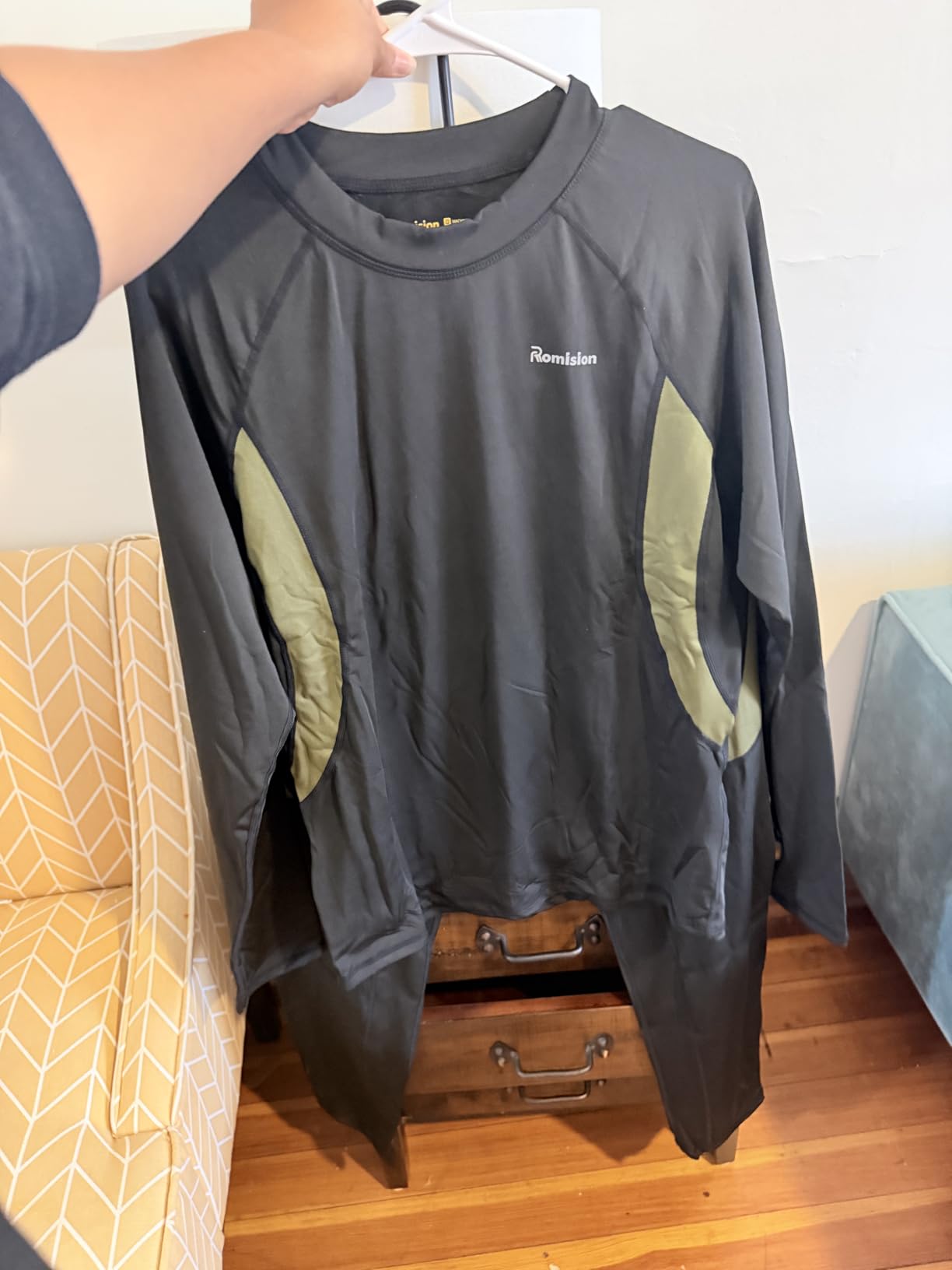 romision Thermal Underwear for Men Long Johns Set Hunting Gear Base Layer customer photo 1