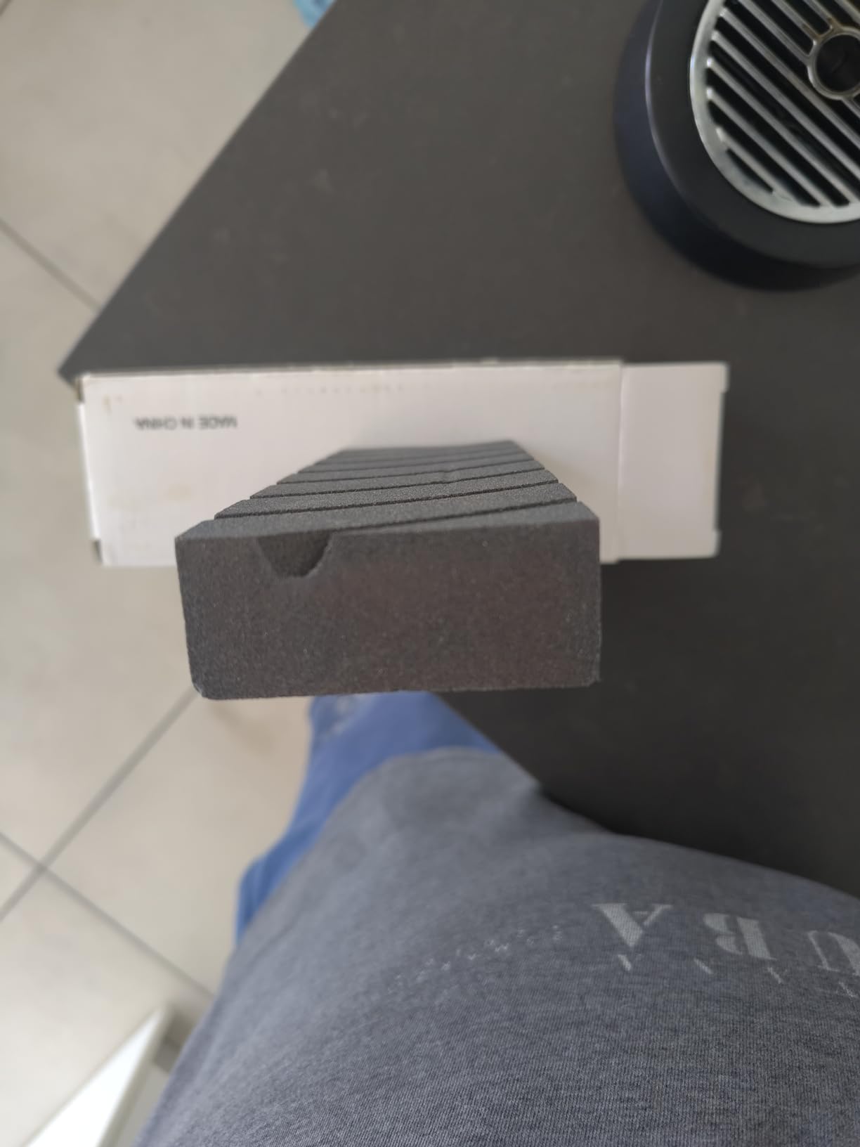 Flattening Stone with Grooves and Grit Grooves for Re Levelling Any Whet stones, Oil Stones, Waterstones (7.1x2.4x1in) customer photo 1