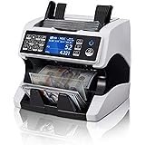 MUNBYN IMC01 Bank Grade Money Counter Machine Mixed Denomination, 2CIS/UV/IR/MG/MT Counterfeit Detection, Serial Number, MUL Currency Cash Counter, Printer Compatible, 2Y Manufacturer (White) customer photo 1