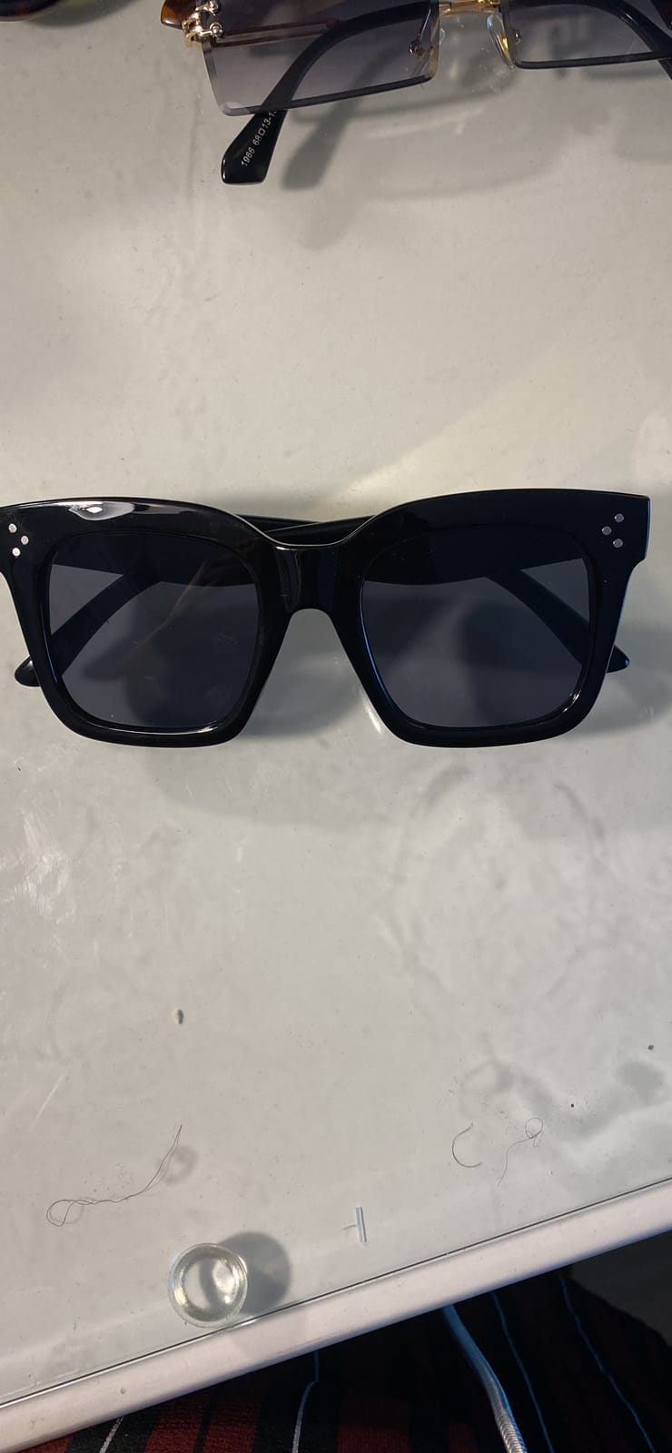 Vintage Women Oversized Sunglasses Designer Luxury Square Shades customer photo 1