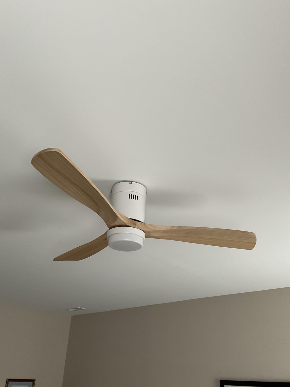 Sofucor 52 Inch Wood Ceiling Fans with Lights and Remote, Low Profile customer photo 1