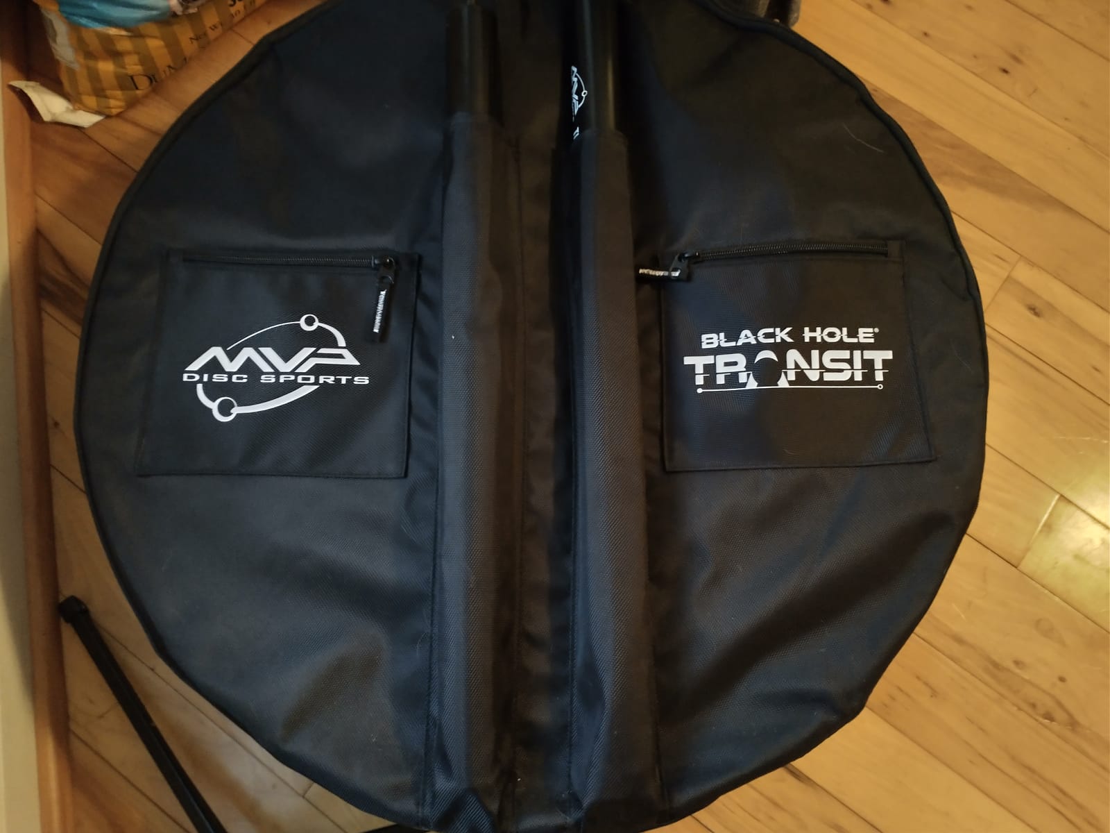 MVP Disc Sports Black Hole Lite 24-Chain Disc Golf Basket with Transit Bag customer photo 2