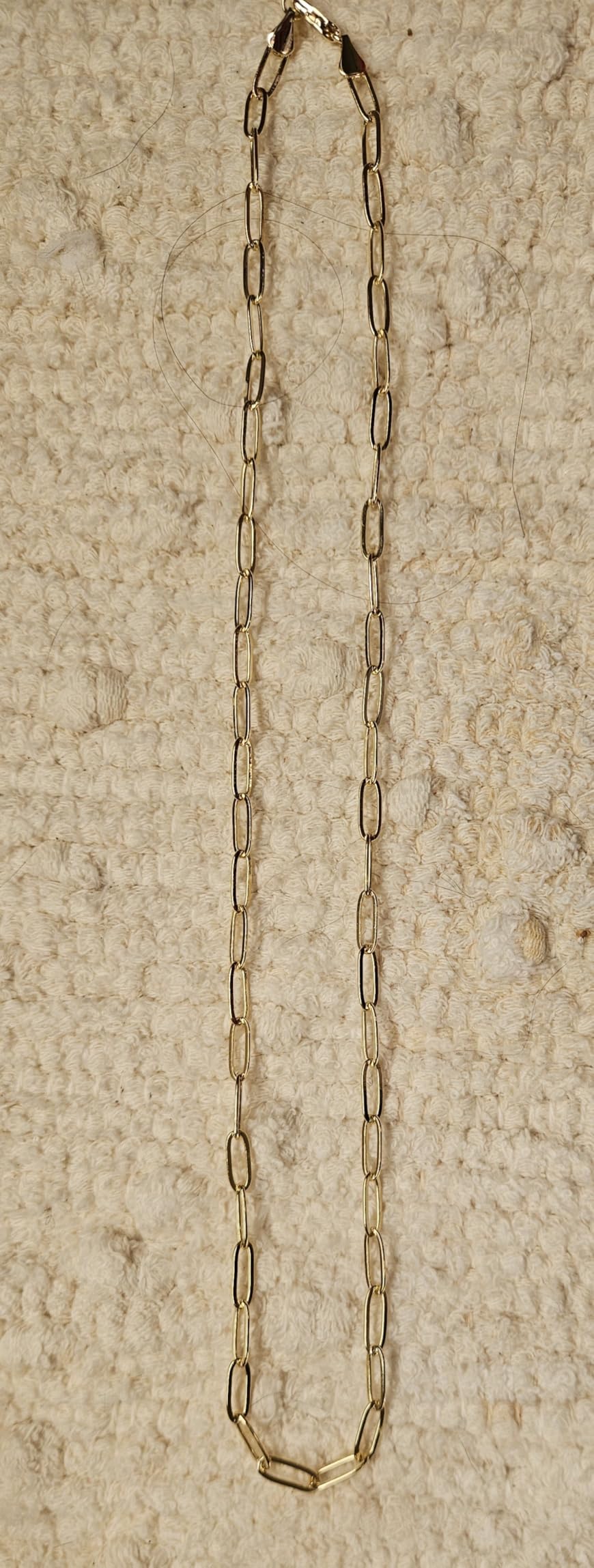 PAVOI Chain Necklace for Women, 14K Gold Plated Adjustable Layering Chain customer photo 1