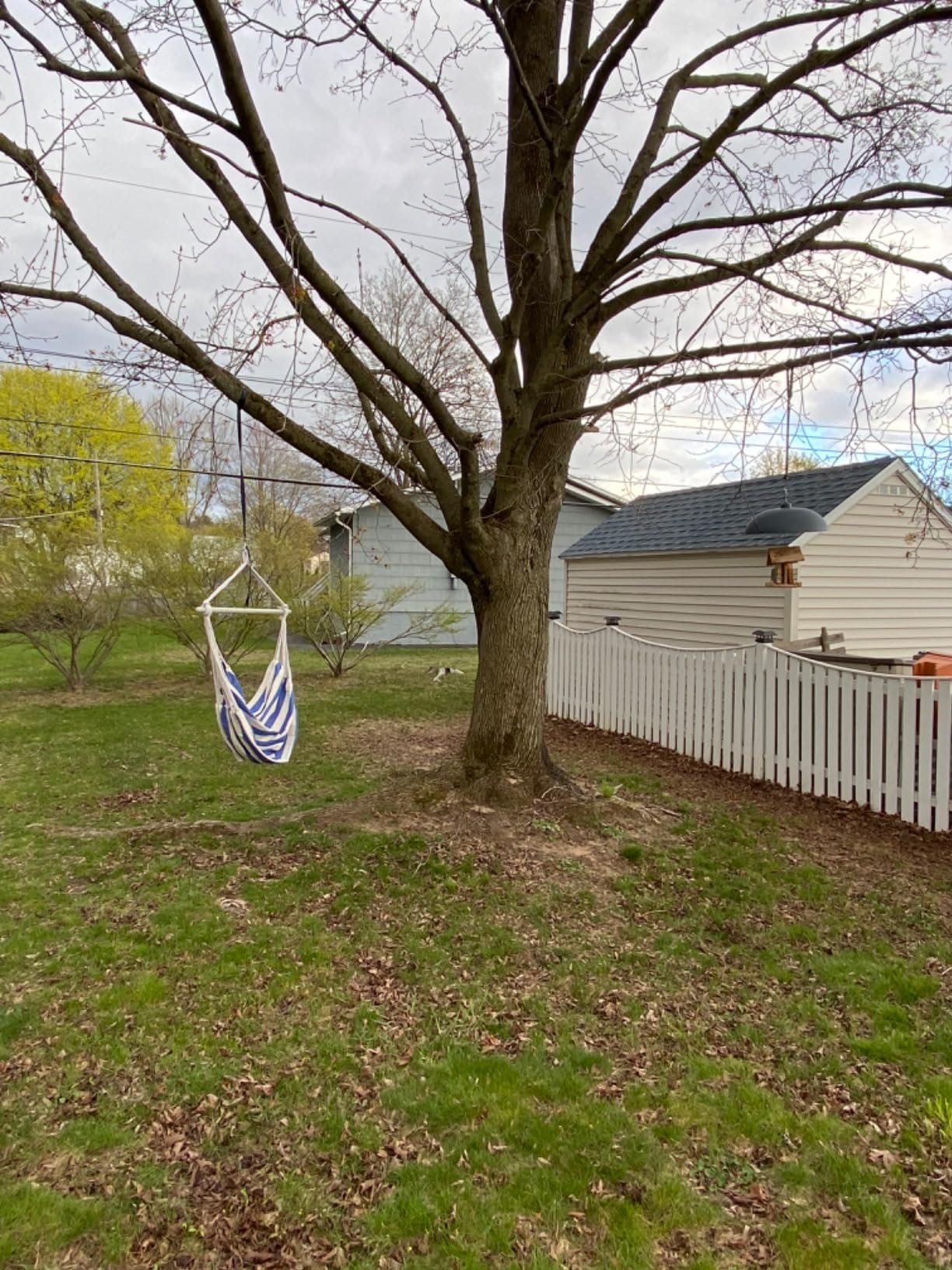 ADVOKAIR Hammock Chair Swing 500lbs Steel Bar Multi-Size Bedroom&Porch | Anti-slip Rings, Adjustable Strap and S-hook, Easy Assembly, Indoor&Outdoor customer photo 1