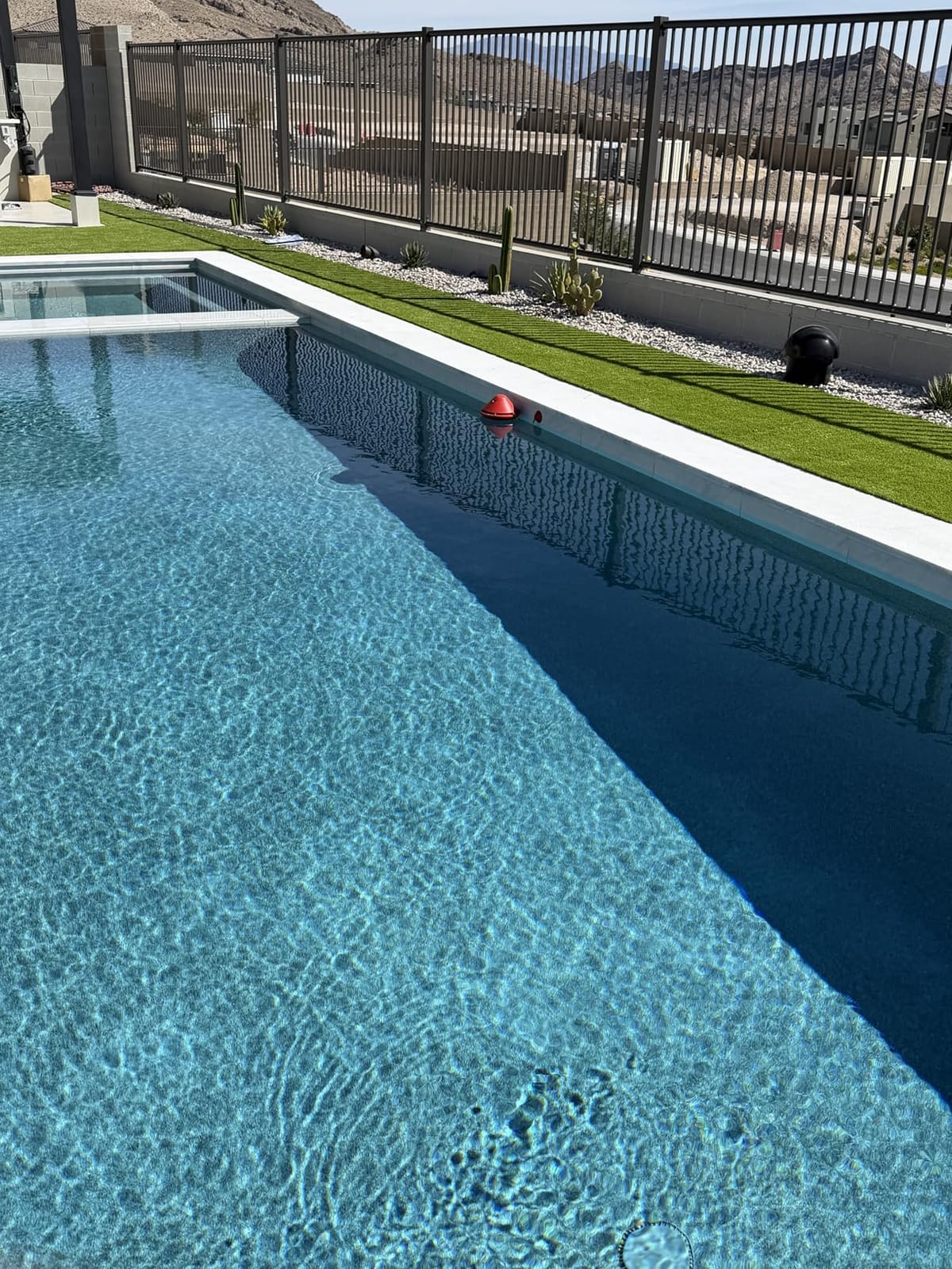 BCONE® Pool Alarm by Lifebuoy® | ASTM F2208 Certified | Floating Safety Device with App Alerts + Alexa Voice Control | 2.4GHz Wi-Fi | for Inground & Above-Ground Pools customer photo 1