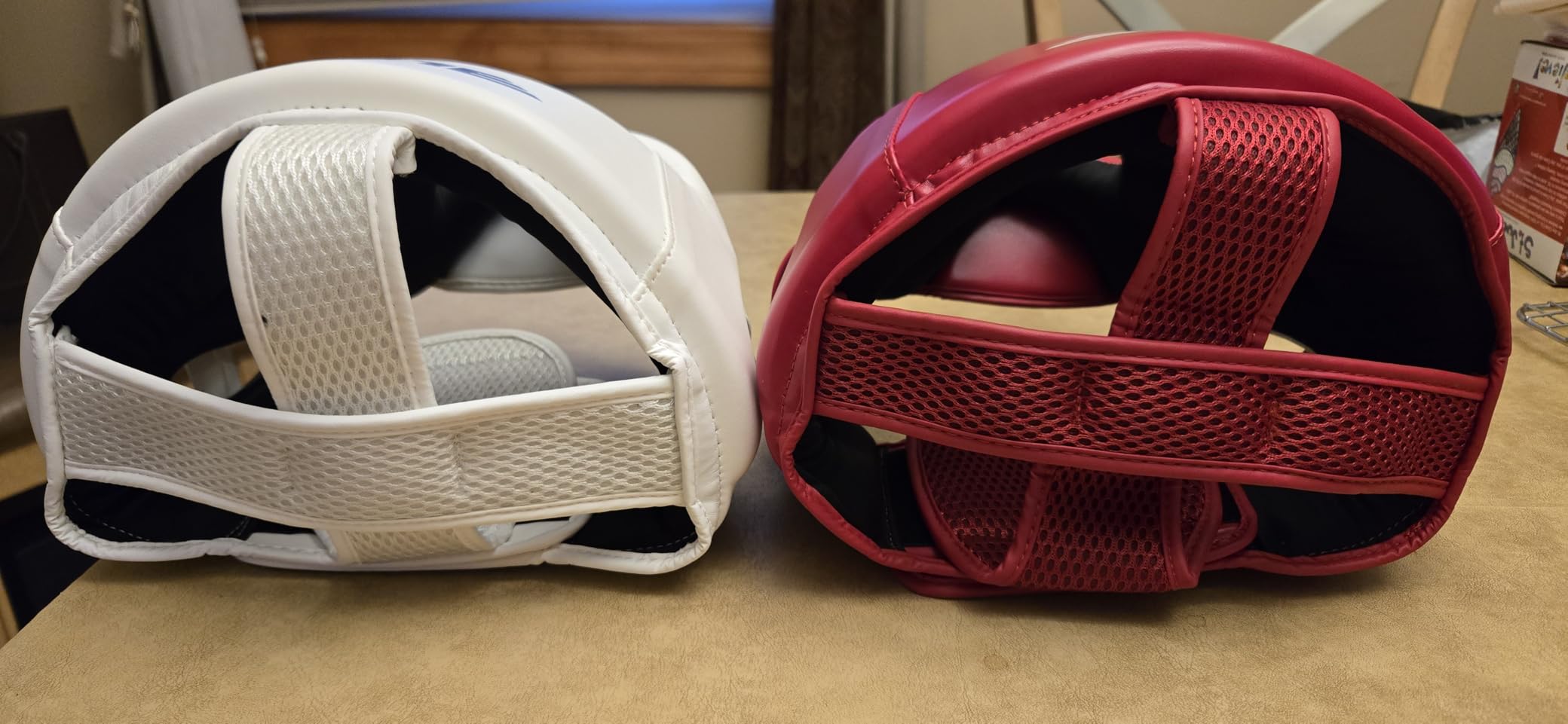 Elite Sports Boxing Headgear Men, Boxing Head Guard Sparring Gear, MMA Headgear Kickboxing Muay Thai Training Helmet, Protective Fighting Gear, Adjustable Face Protection customer photo 1