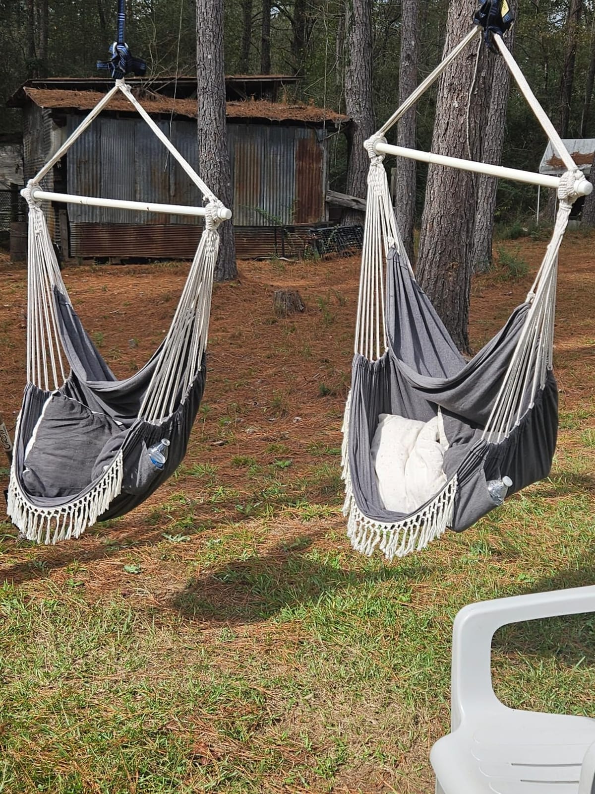 Chihee Hammock Chair Max 500 Lbs 2 Cushions Spreader Bar Strap Carabiner customer photo 2