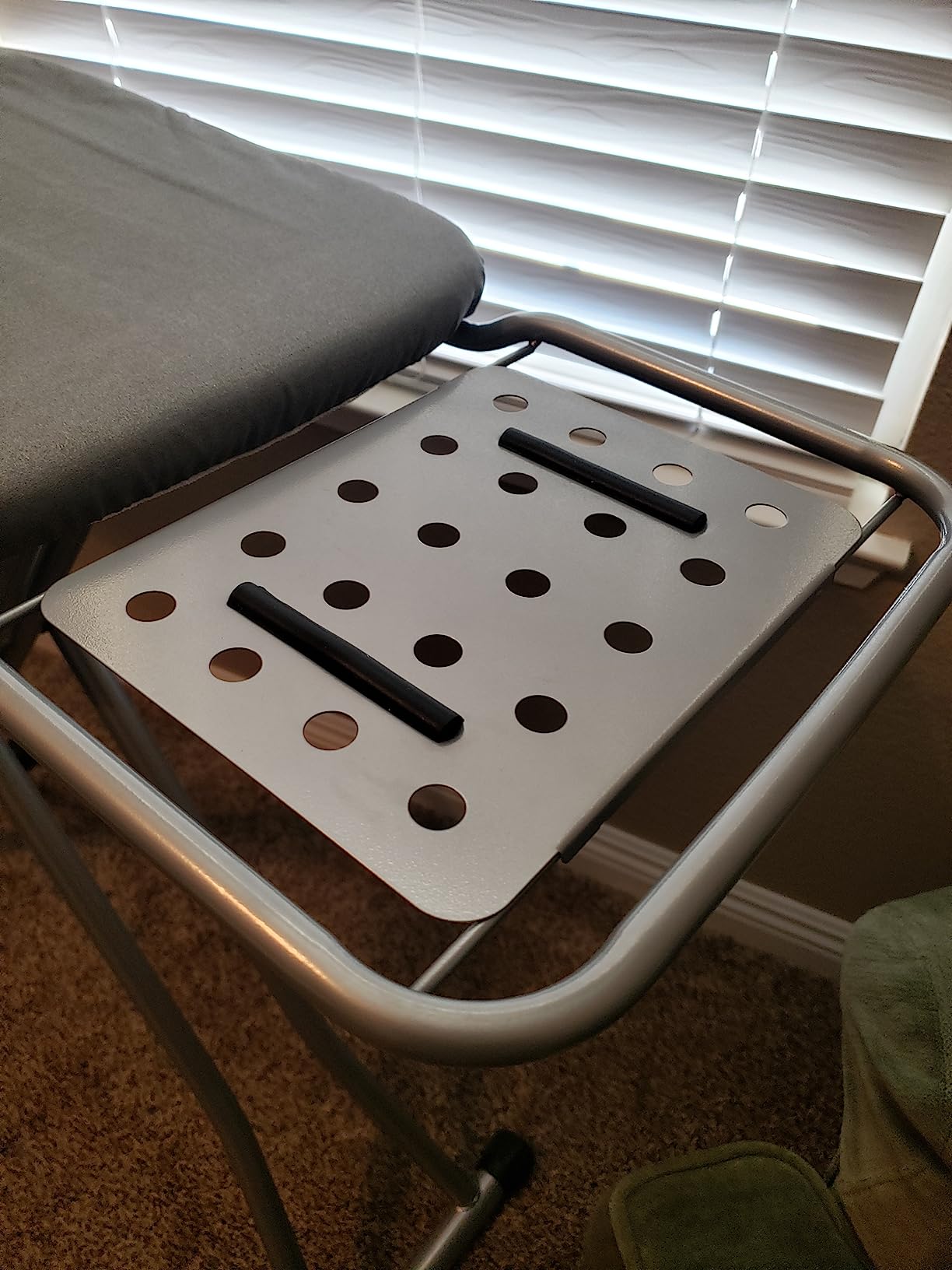 BKTD Full Size Ironing Board, Sturdy Frame, Heat Resistant Cover, Iron Rest customer photo 1