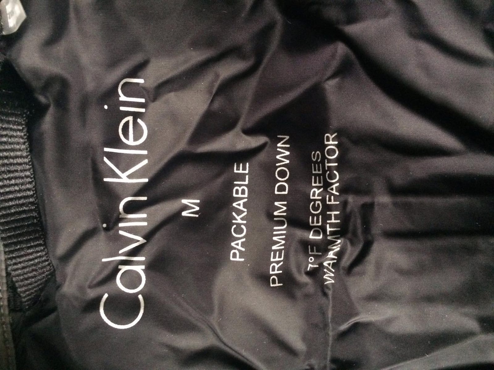 Calvin Klein Men's Full Zip Down Puffer Coat customer photo 2