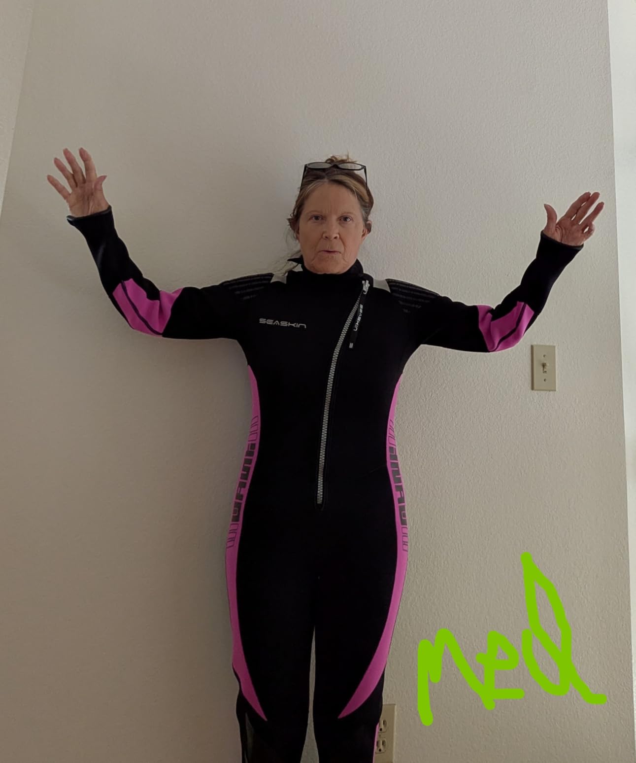 Seaskin Wetsuits for Men Women 3mm Front Zip Full Wetsuit customer photo 2