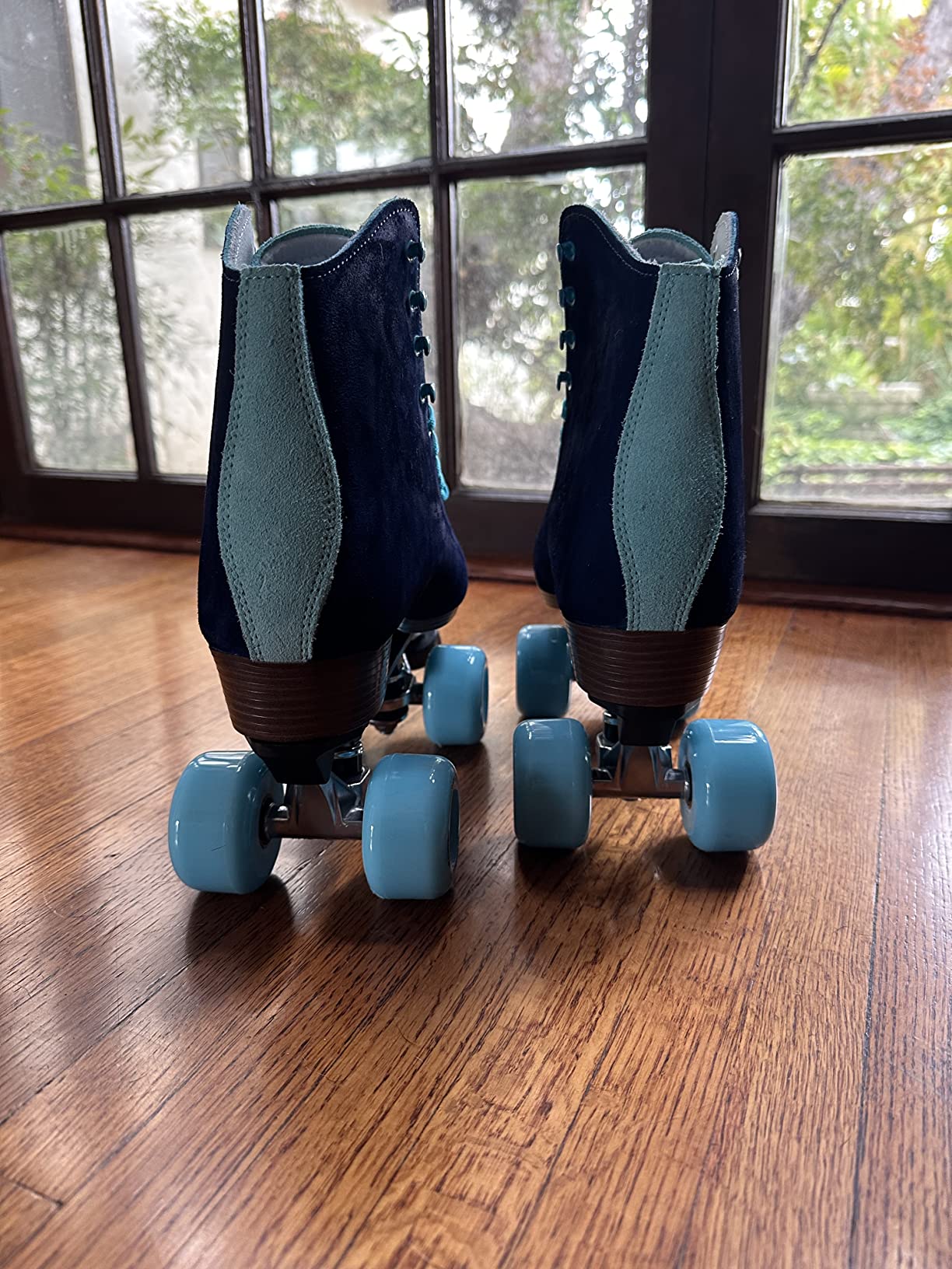 Sure-Grip Boardwalk Unisex Outdoor Roller Skates, Leather Boots, 82A Wheels customer photo 1